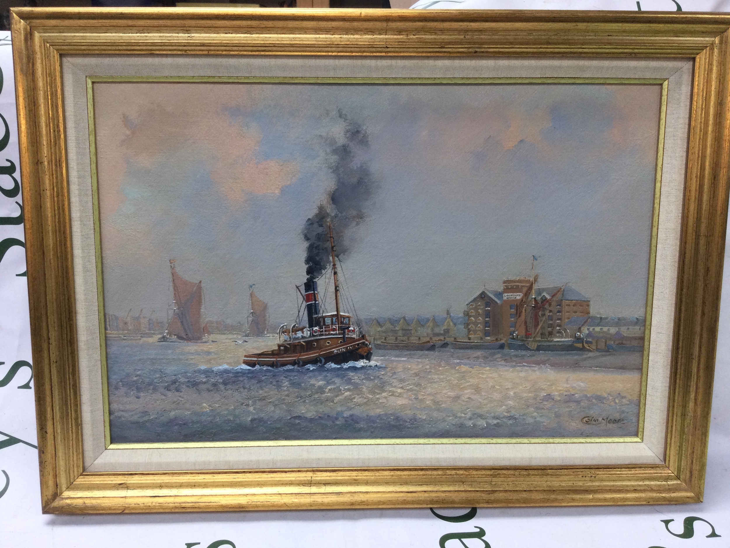 Colin Moore oil painting 55cm x 40cm