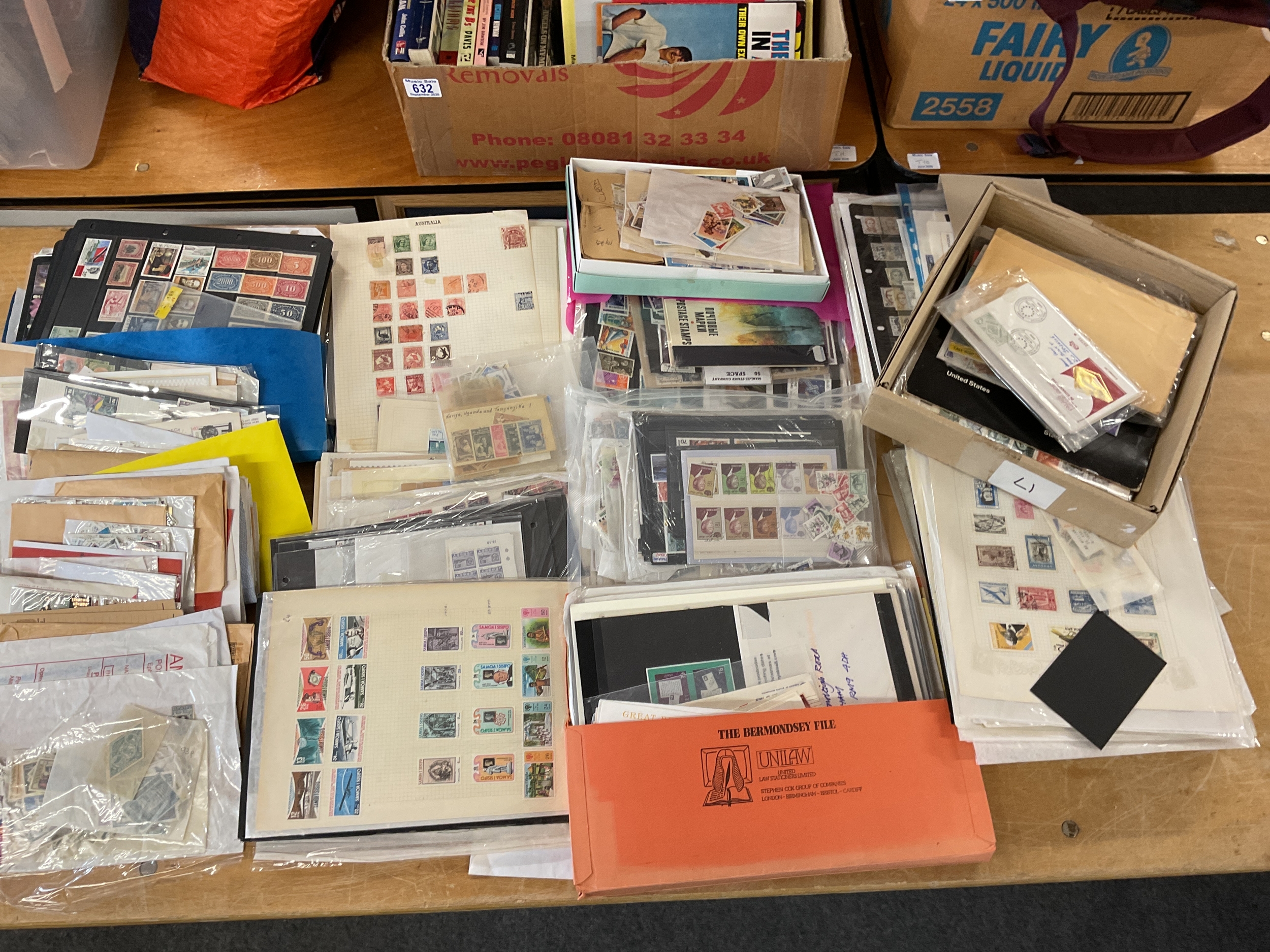 Large qty of loose leafs, FDCs, sets, packets, world, GB Commonwealth etc.