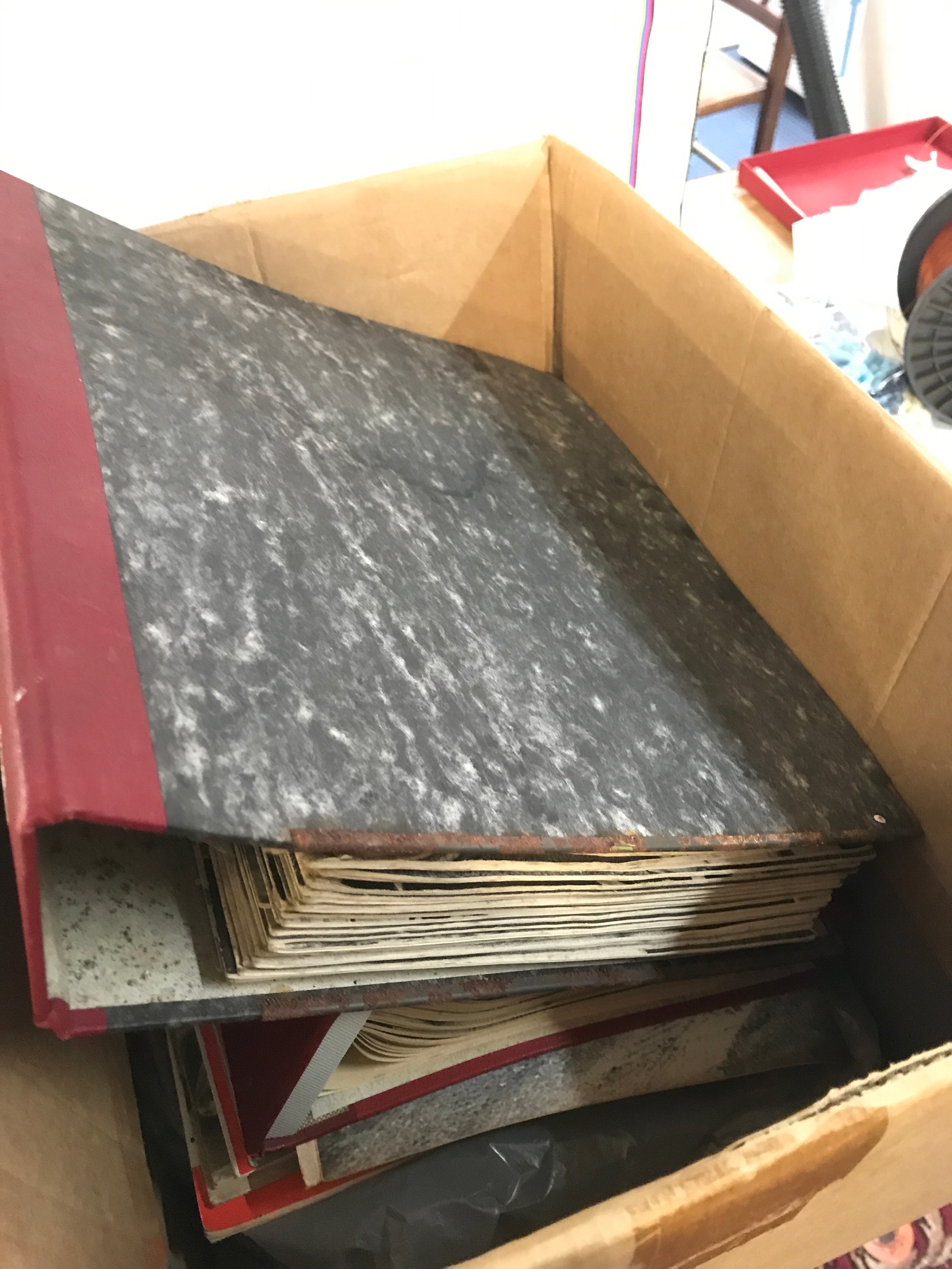 A box containing a large quantity of 1960s Speedway Post NO RESERVE