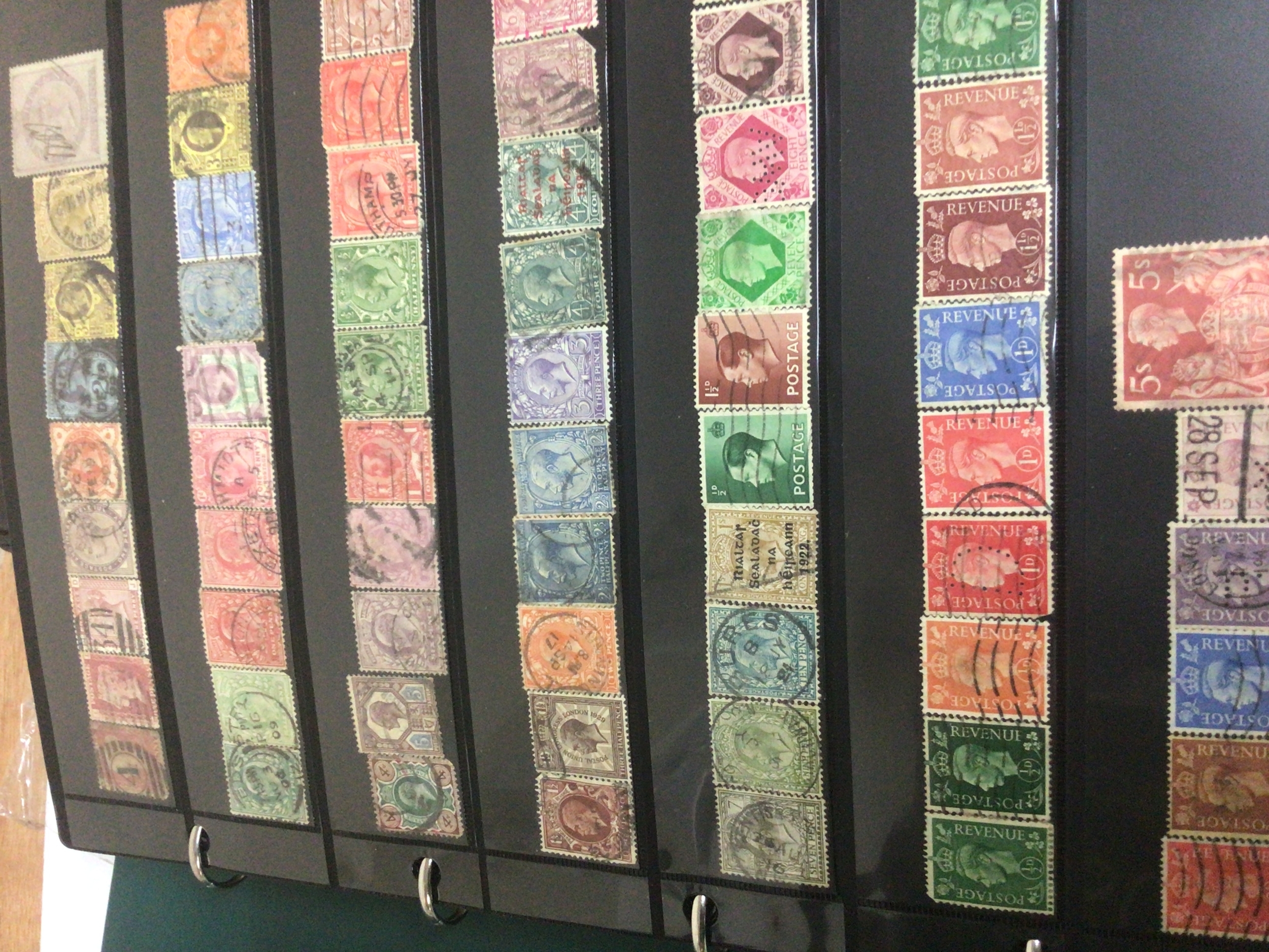 Three Albums of well presented World Stamps including some Used British Victorian stamps.
