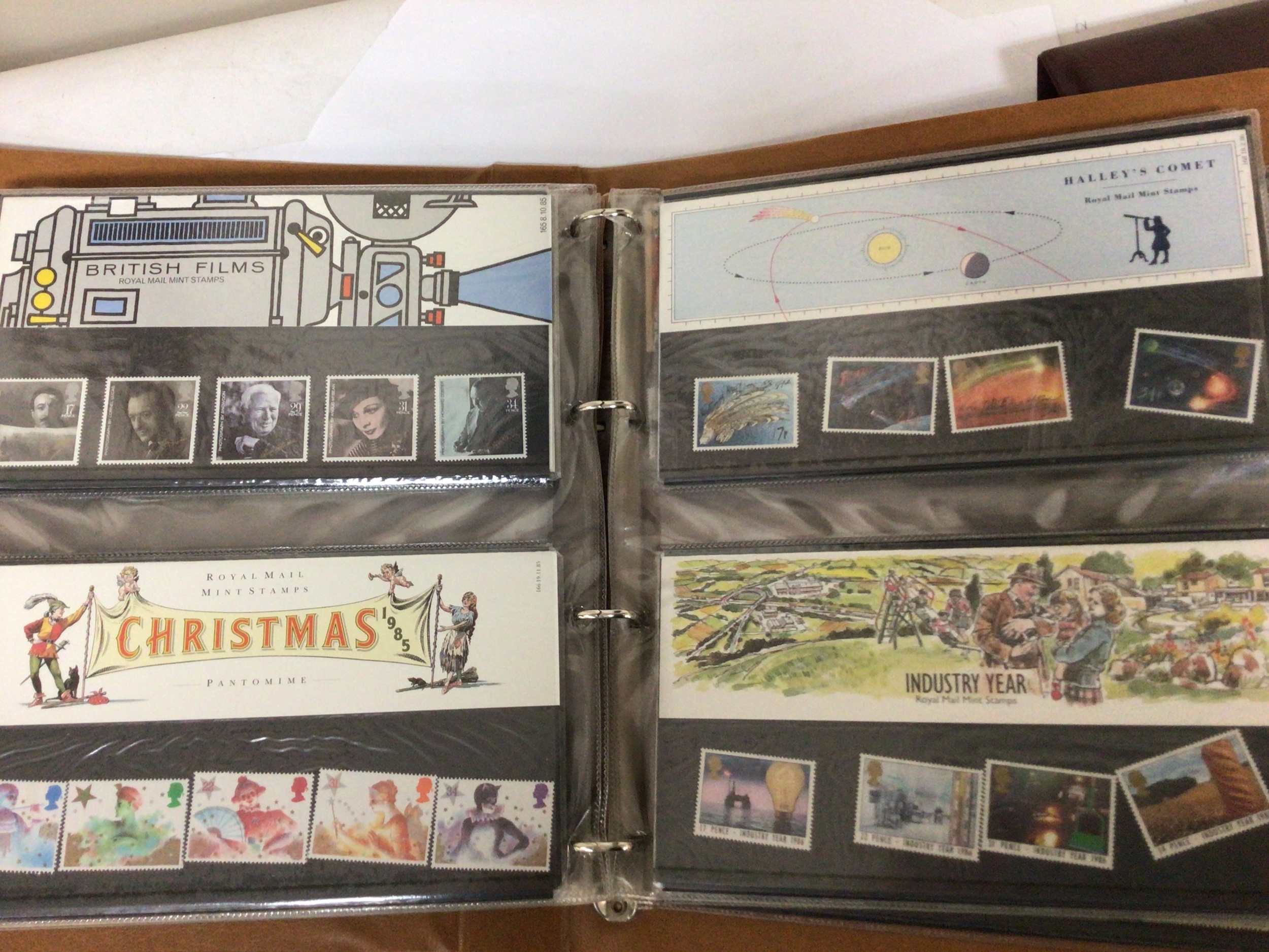  Two albums containing a well presented collection of presentation packs (2) 