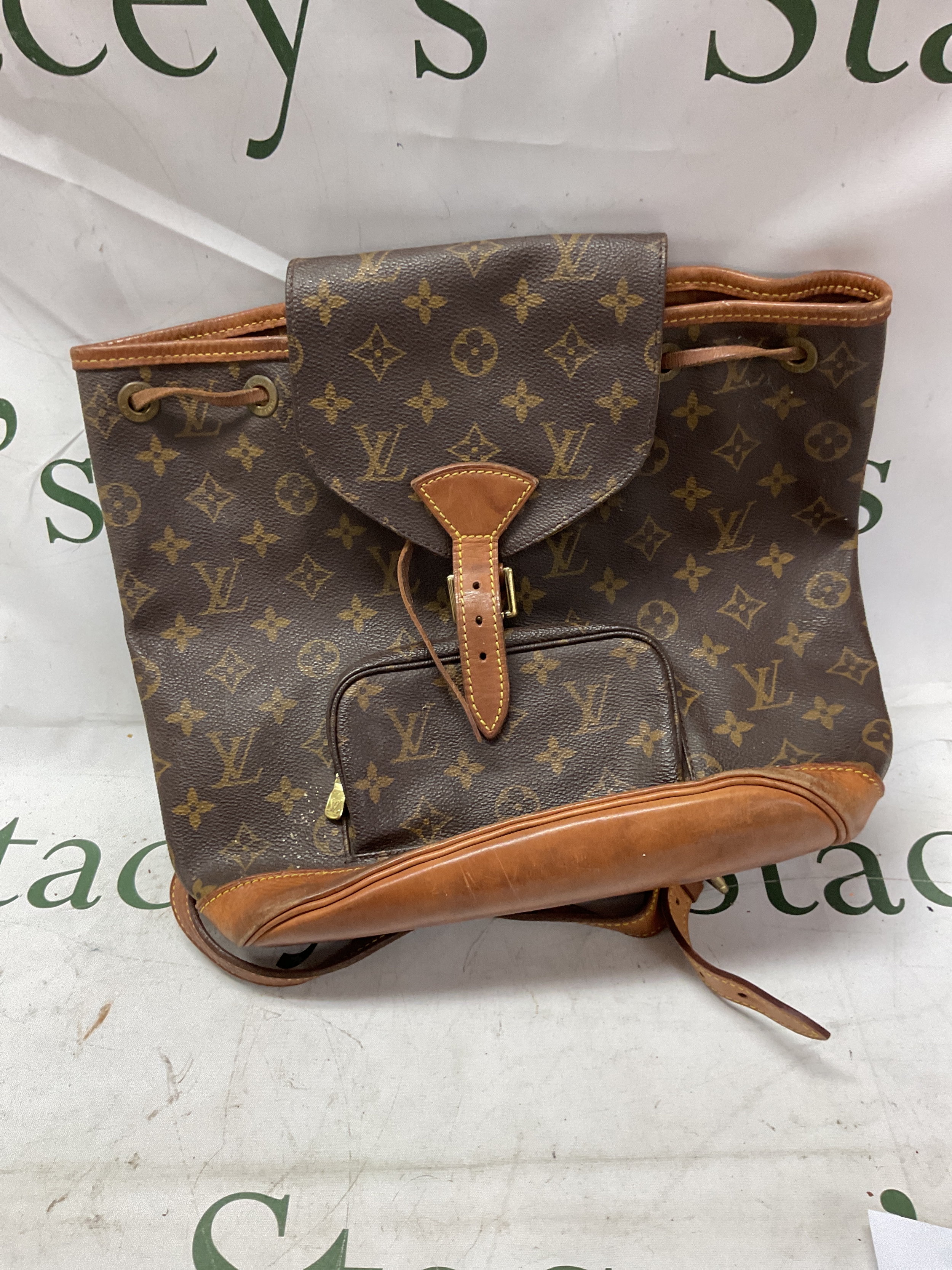 Louis Vuitton " Montsouris" backpack, 1998 Spain.