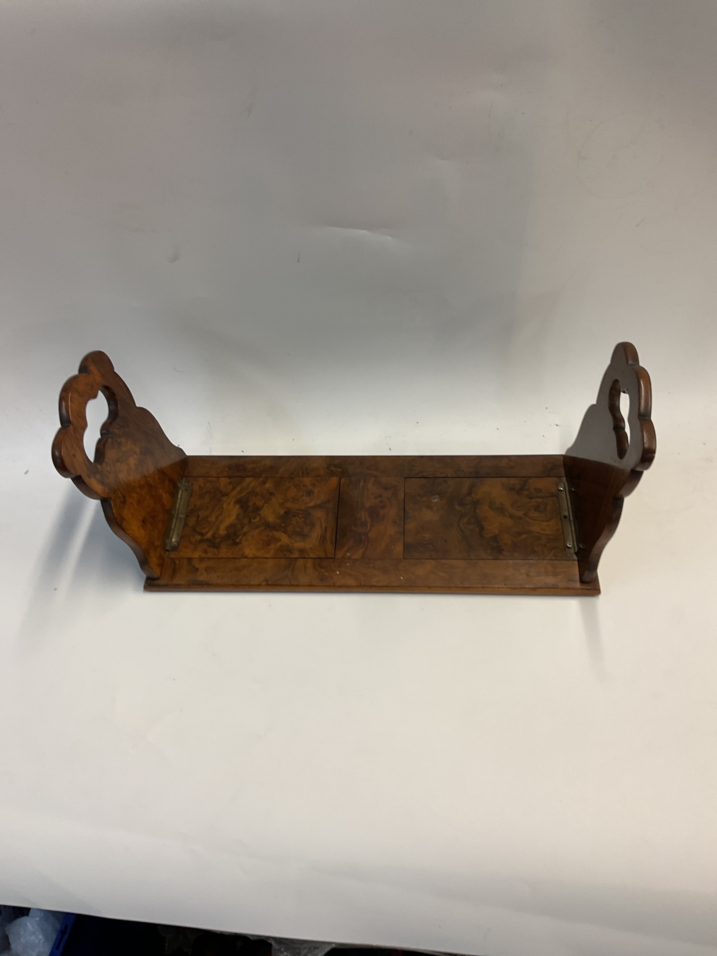 Walnut book slide  NO RESERVE