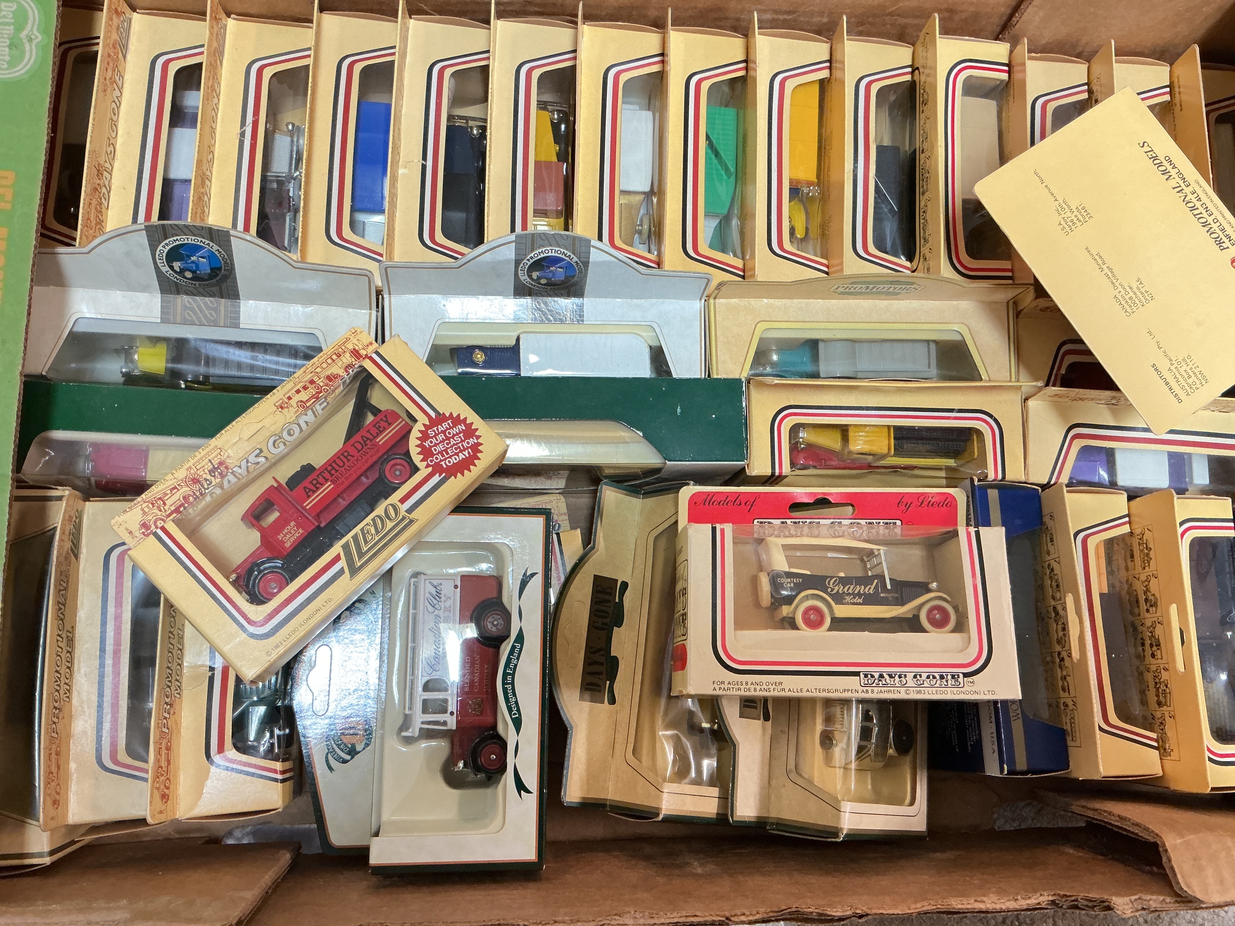 A Collection Of Approximately 30 Boxed Lledo Day Gone. No Reserve.
