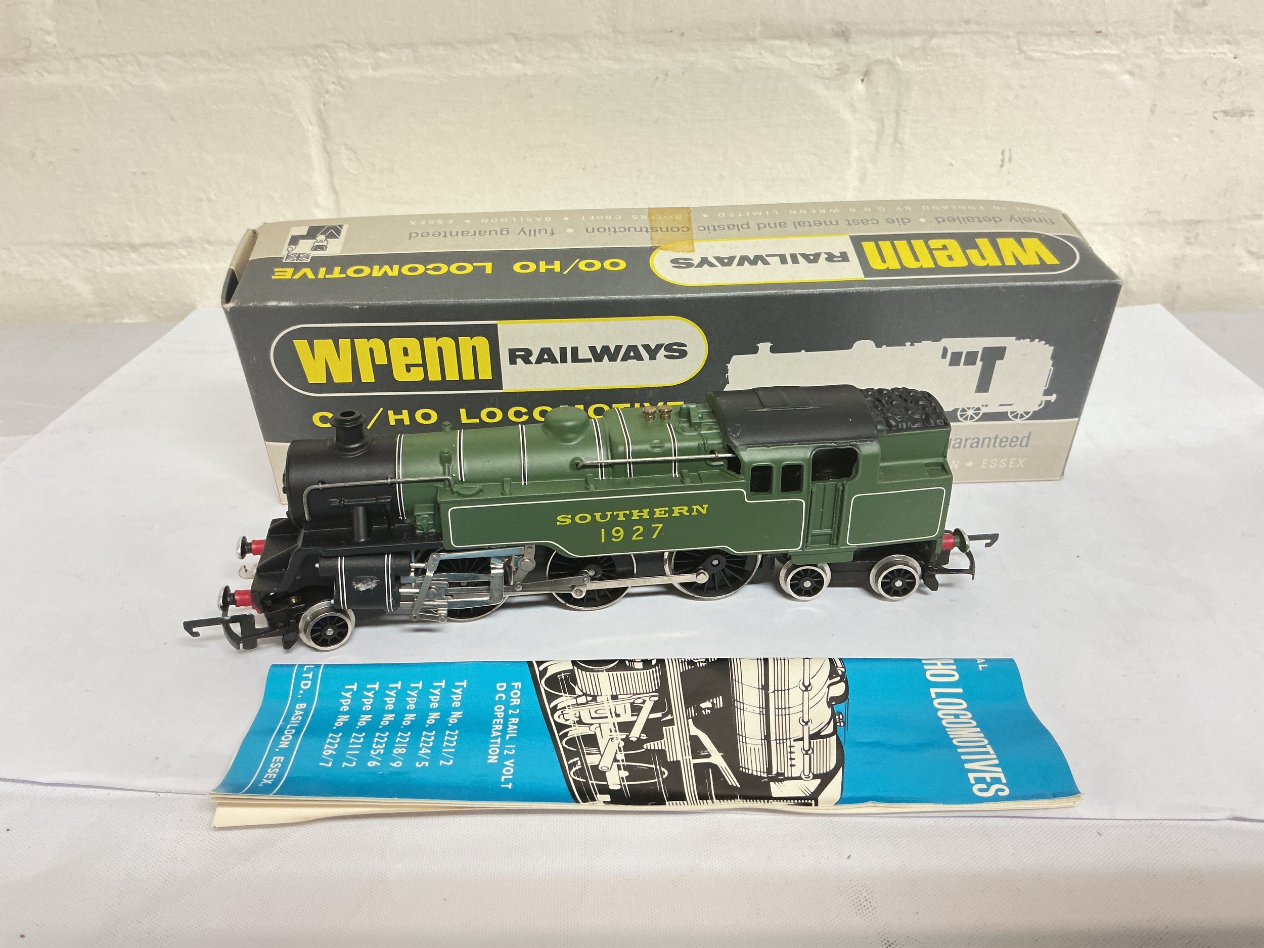 A Boxed Wrenn 00 Gauge 3-6-4 Tank S.R. Green. #W2245. No Reserve