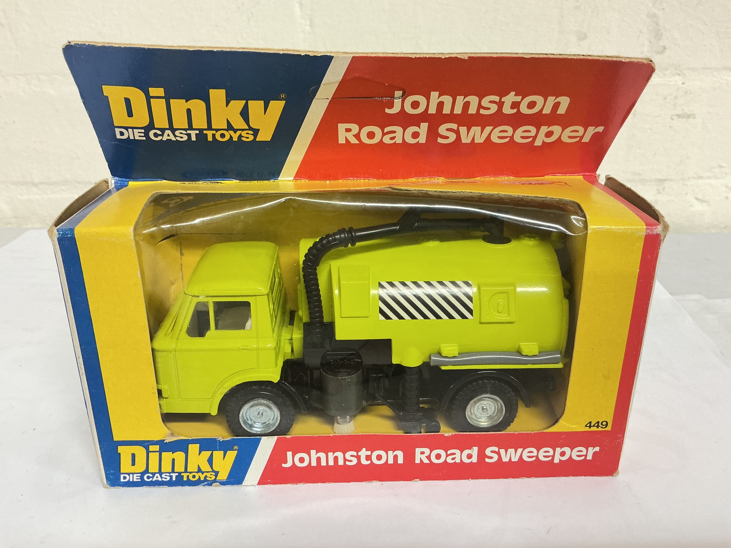 A Boxed Dinky Johnston Road Sweeper. No Reserve.
