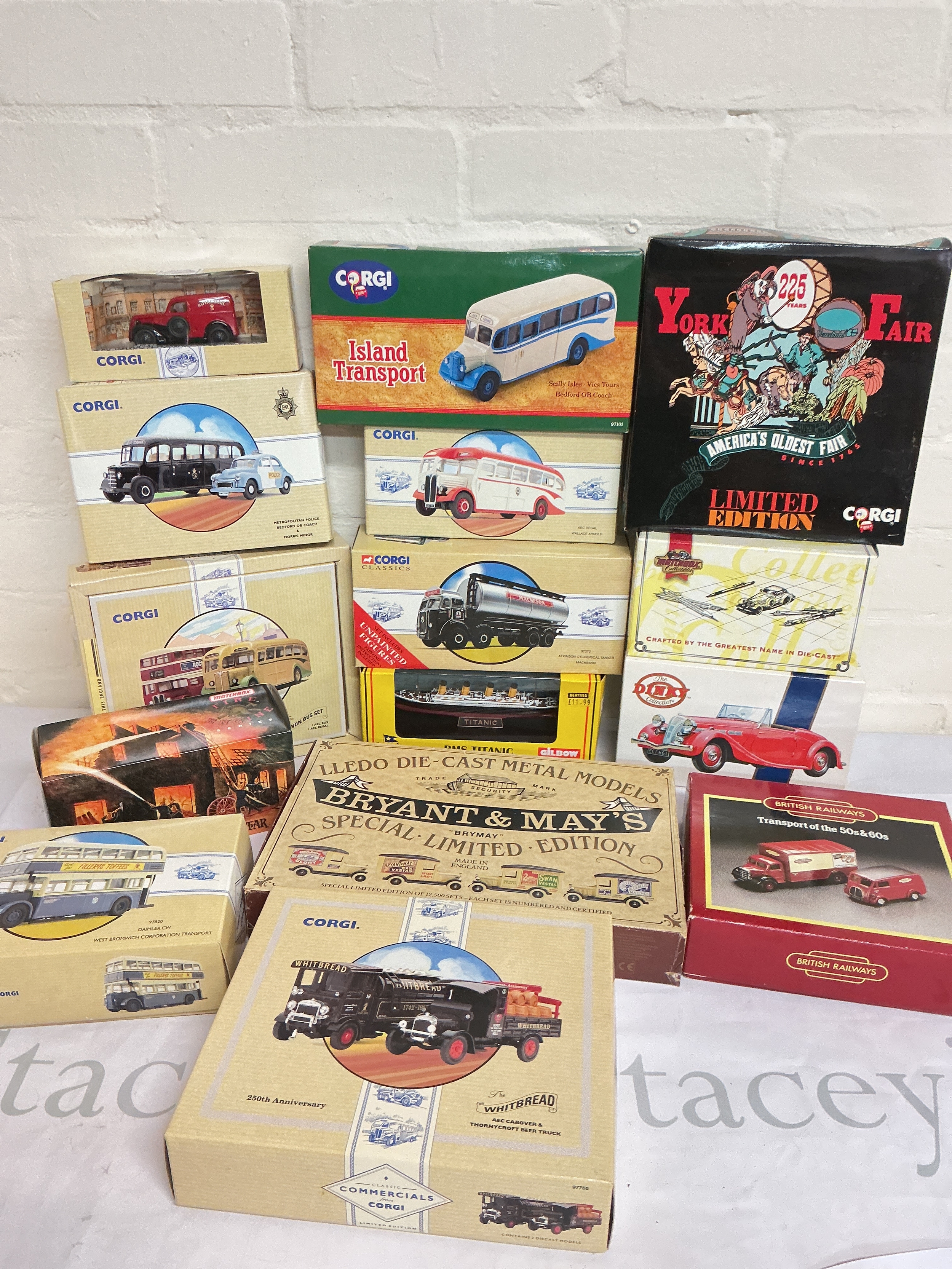 A Collection Of Boxed Corgi Classics, Matchbox Models Of Yesteryear, And Others. No Reserve.