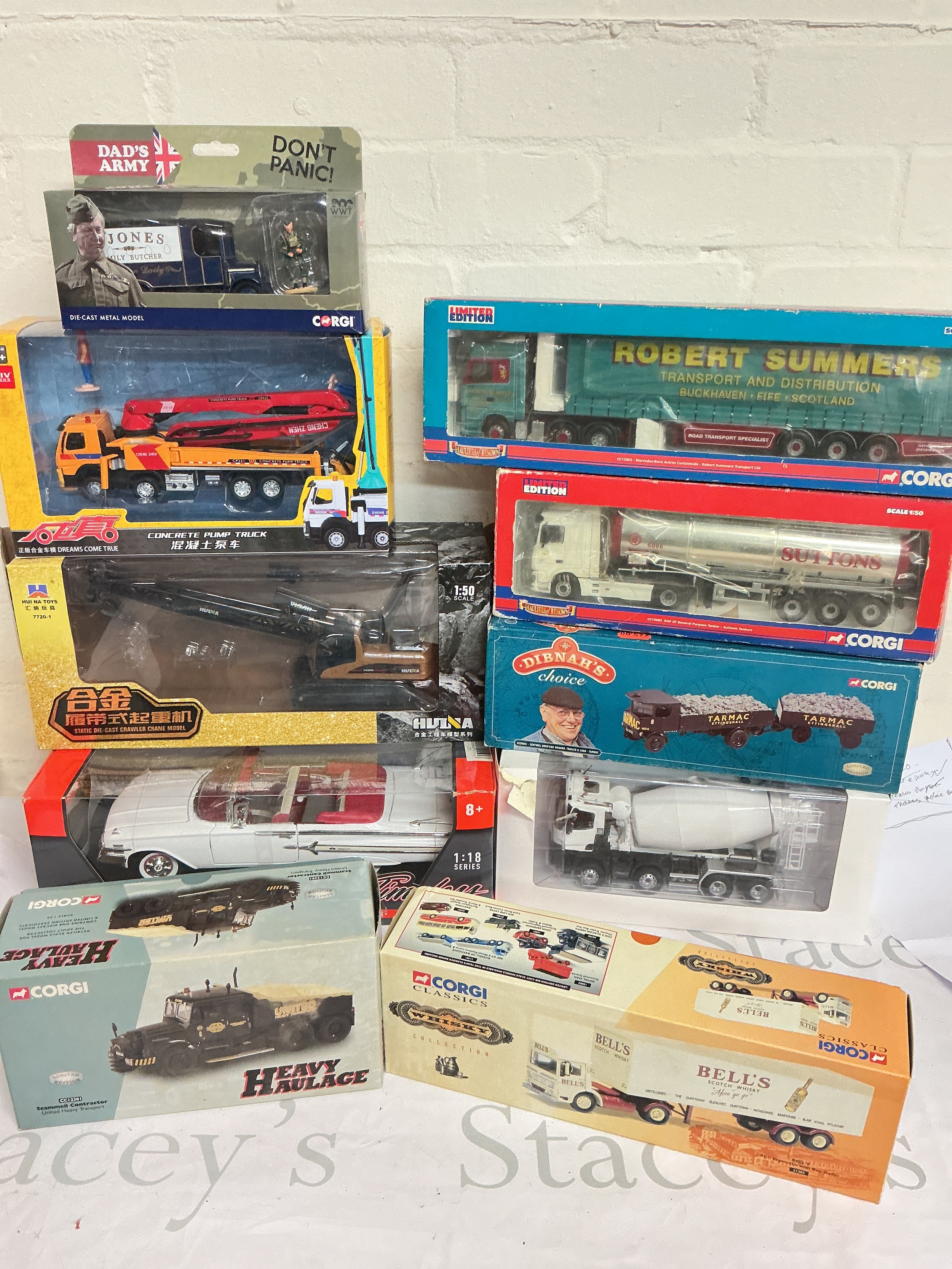 A Collection Of Boxed Diecast Including Corgi Classics And Chinese Models.