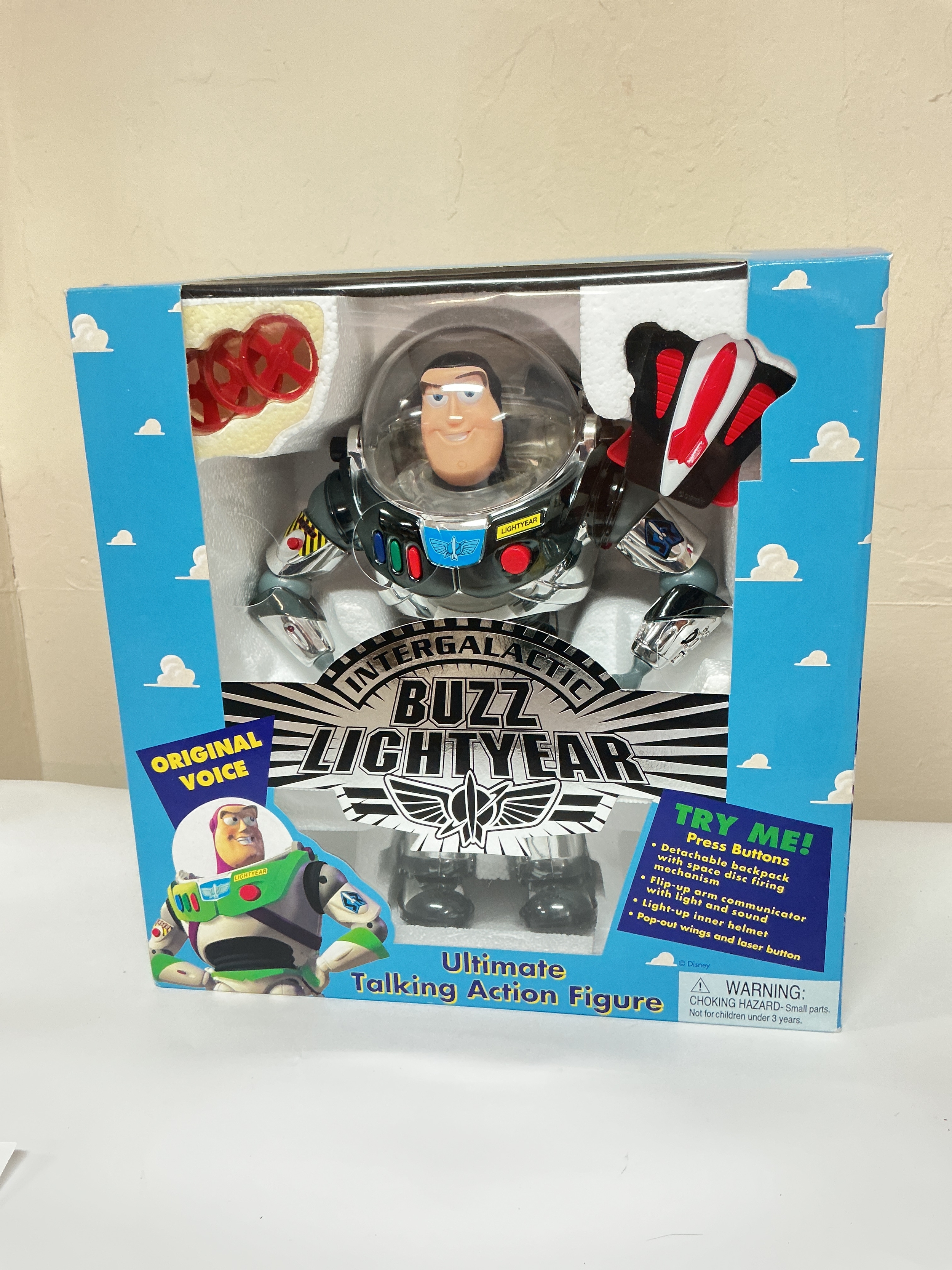 A Boxed Think Ways Intergalactic Buzz Lightyear. No Reserve.