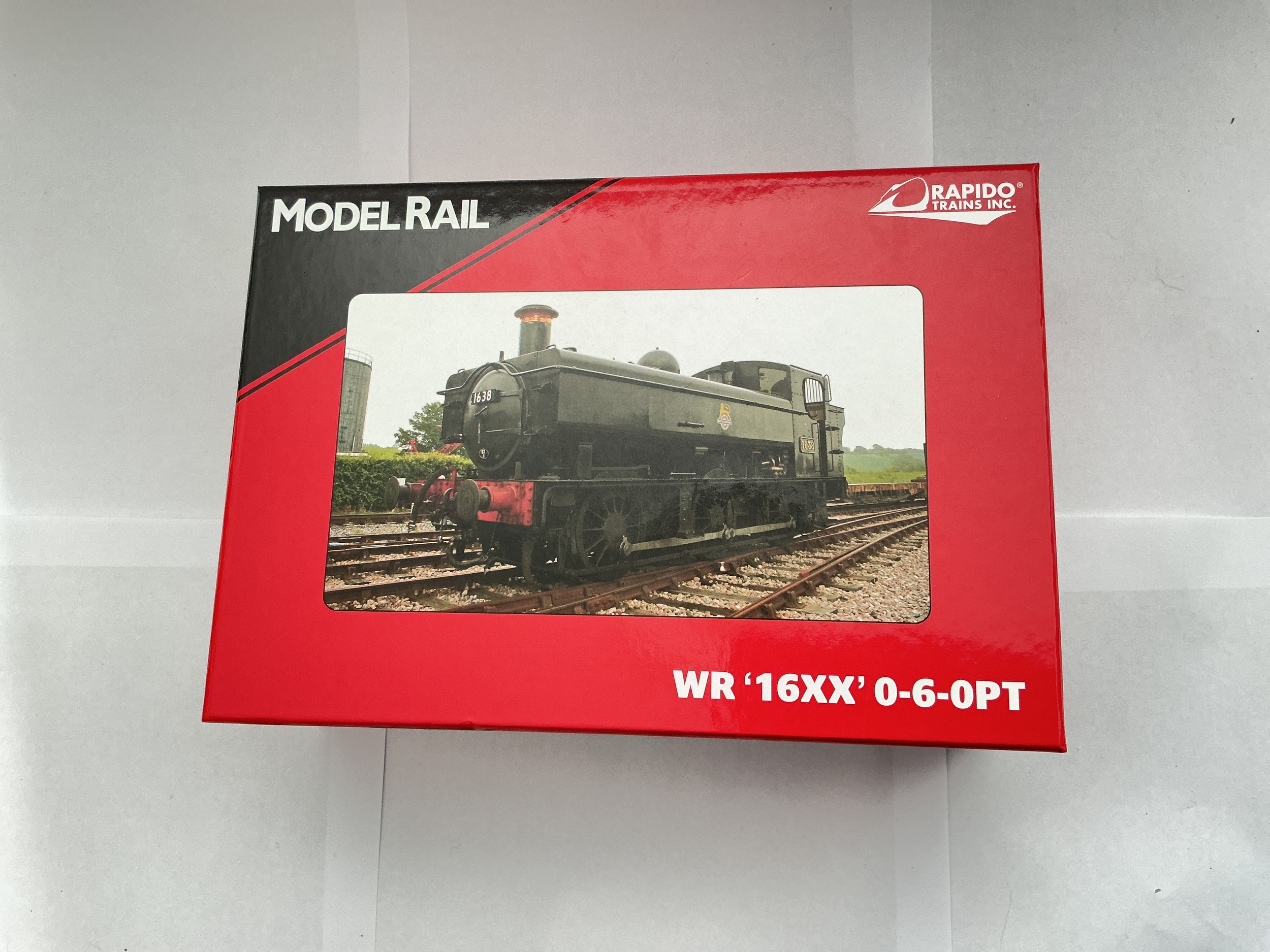 A Boxed Rapido Trains Inc WR 16XX 0-6-0PT 00 Gauge Locomotive. MR-305A. No Reserve.
