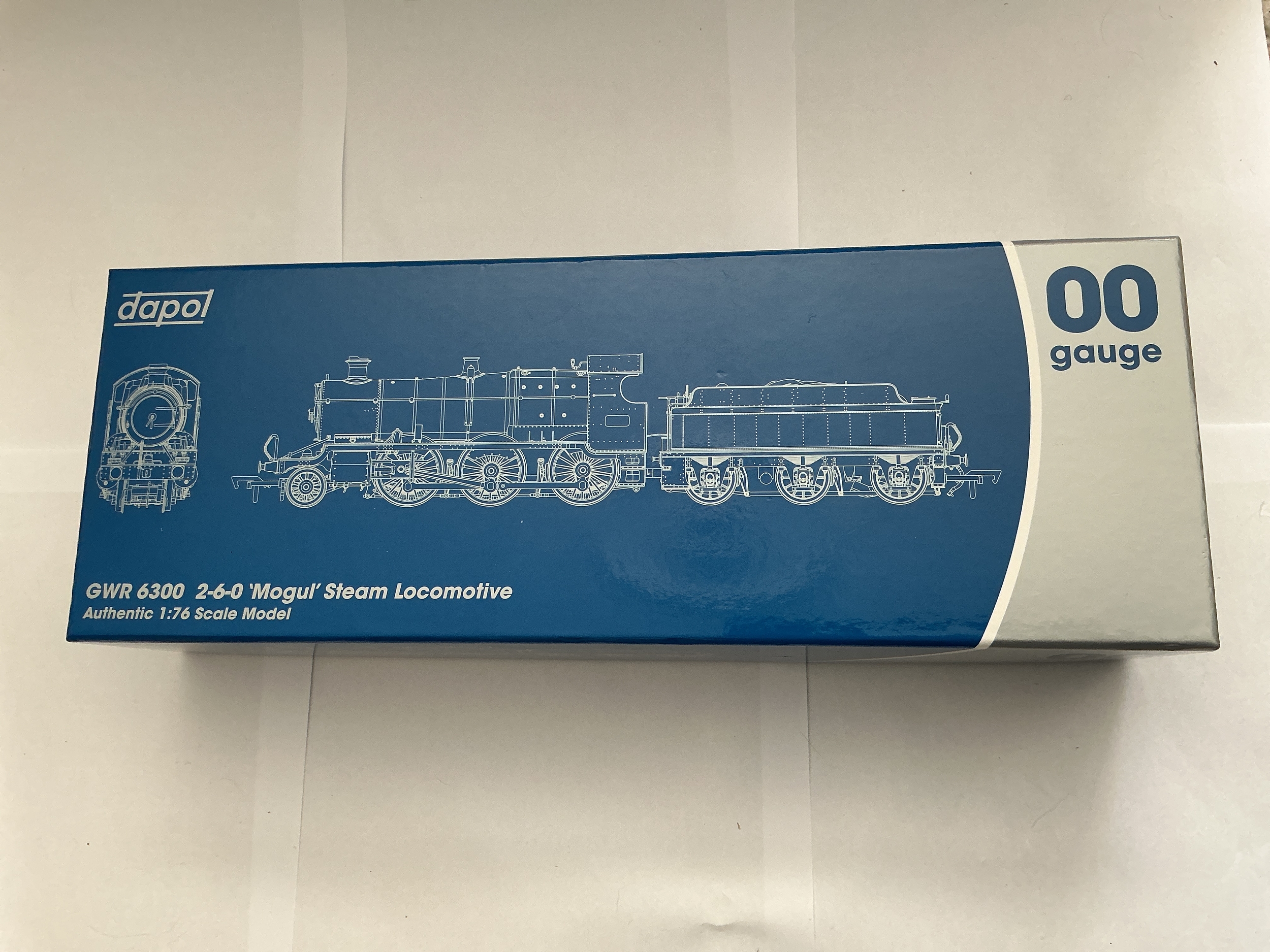 A Boxed Dapol GWR 6300 2-6-0 Mogul Steam 00 Gauge Locomotive. 4S-043-006. No Reserve.