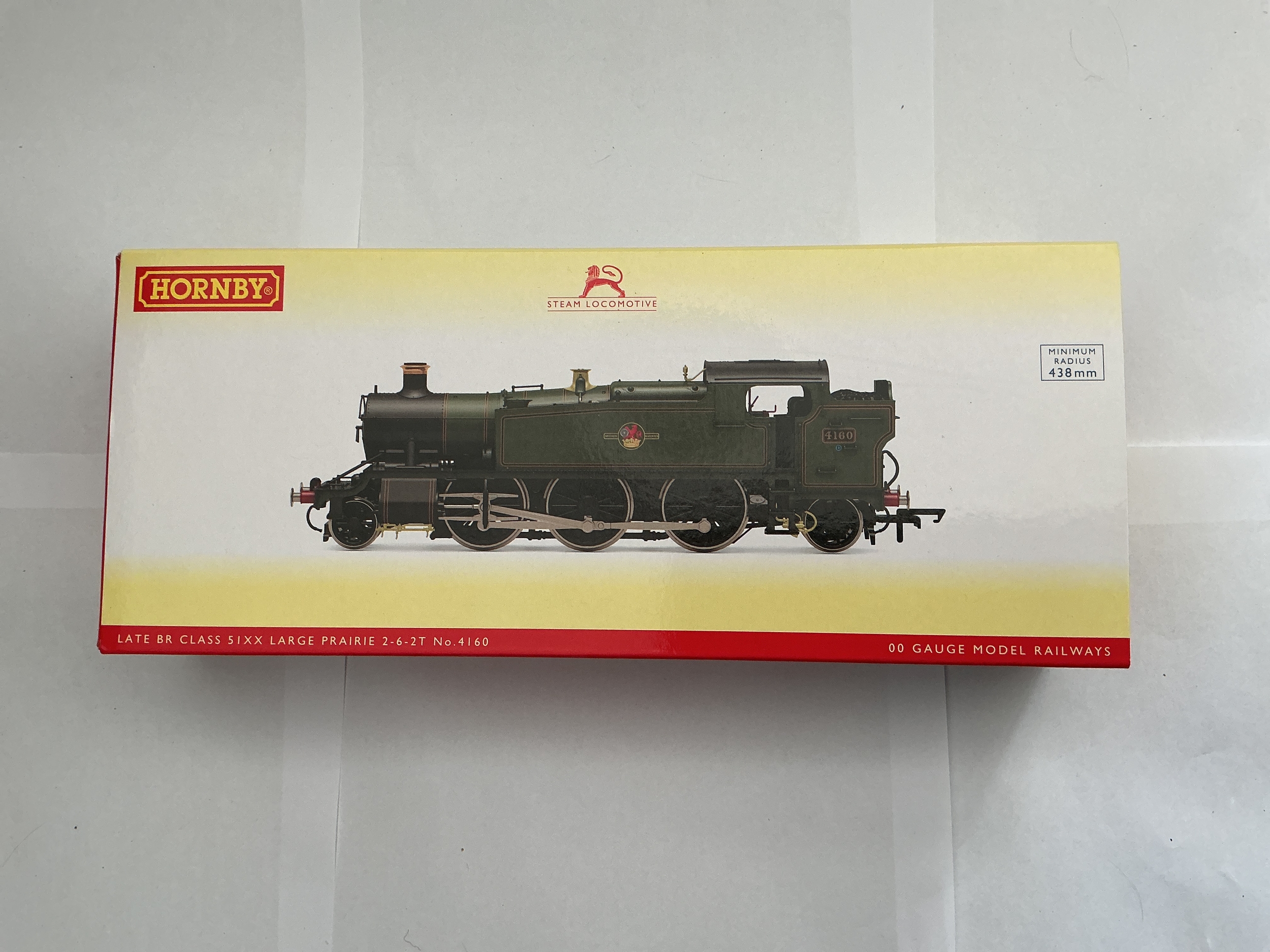 A Boxed Hornby Late BR Class 51XX Large Prairie 2-6-2T 00 Gauge Locomotive. #R3725 DCC. No Reserve.