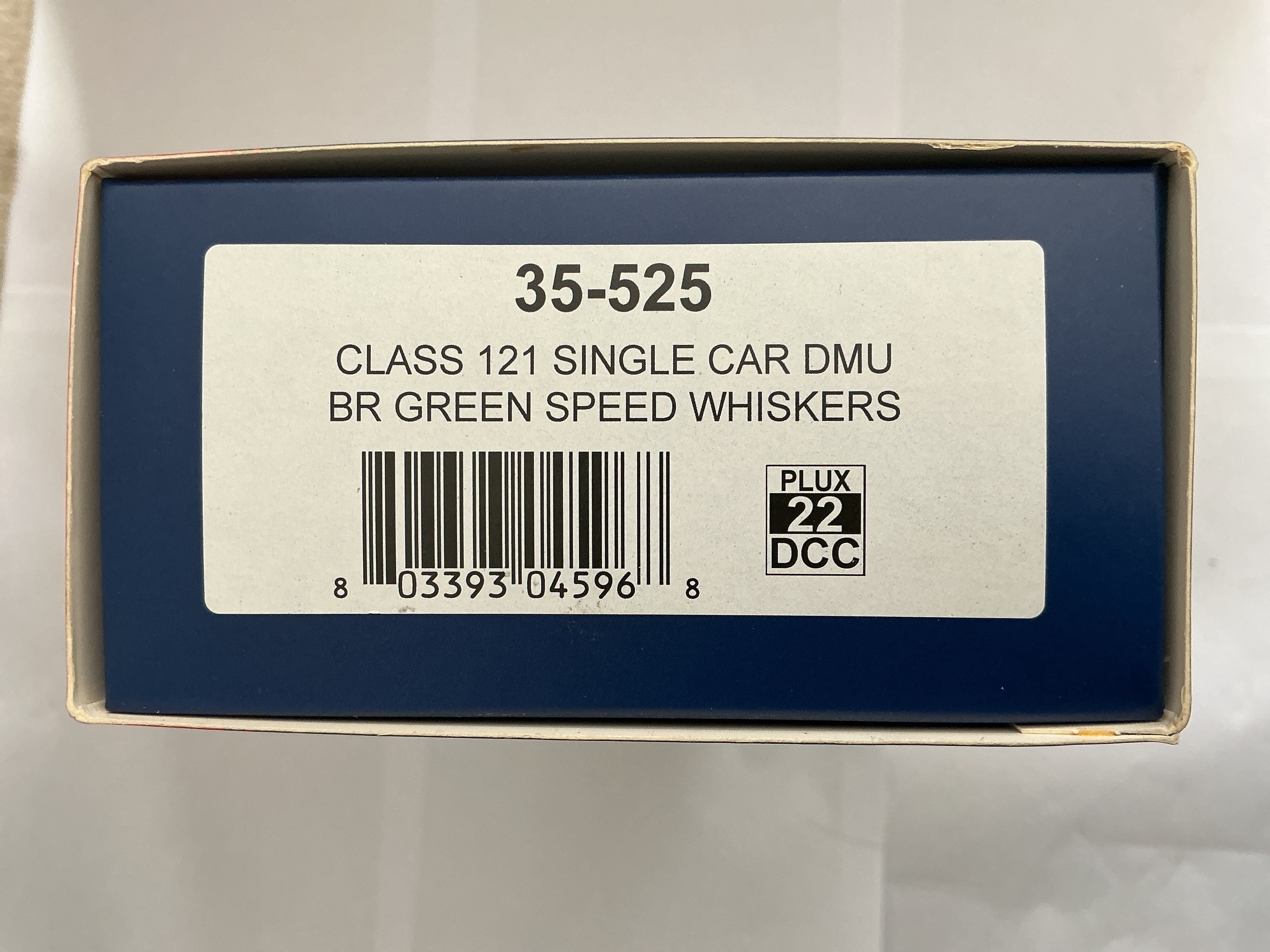 A Boxed Bachmann Branch-line Class 121 Single Car DMU BR Green Speed Whiskers 00 Gauge Locomotive. 35-525 DCC. No Reserve.