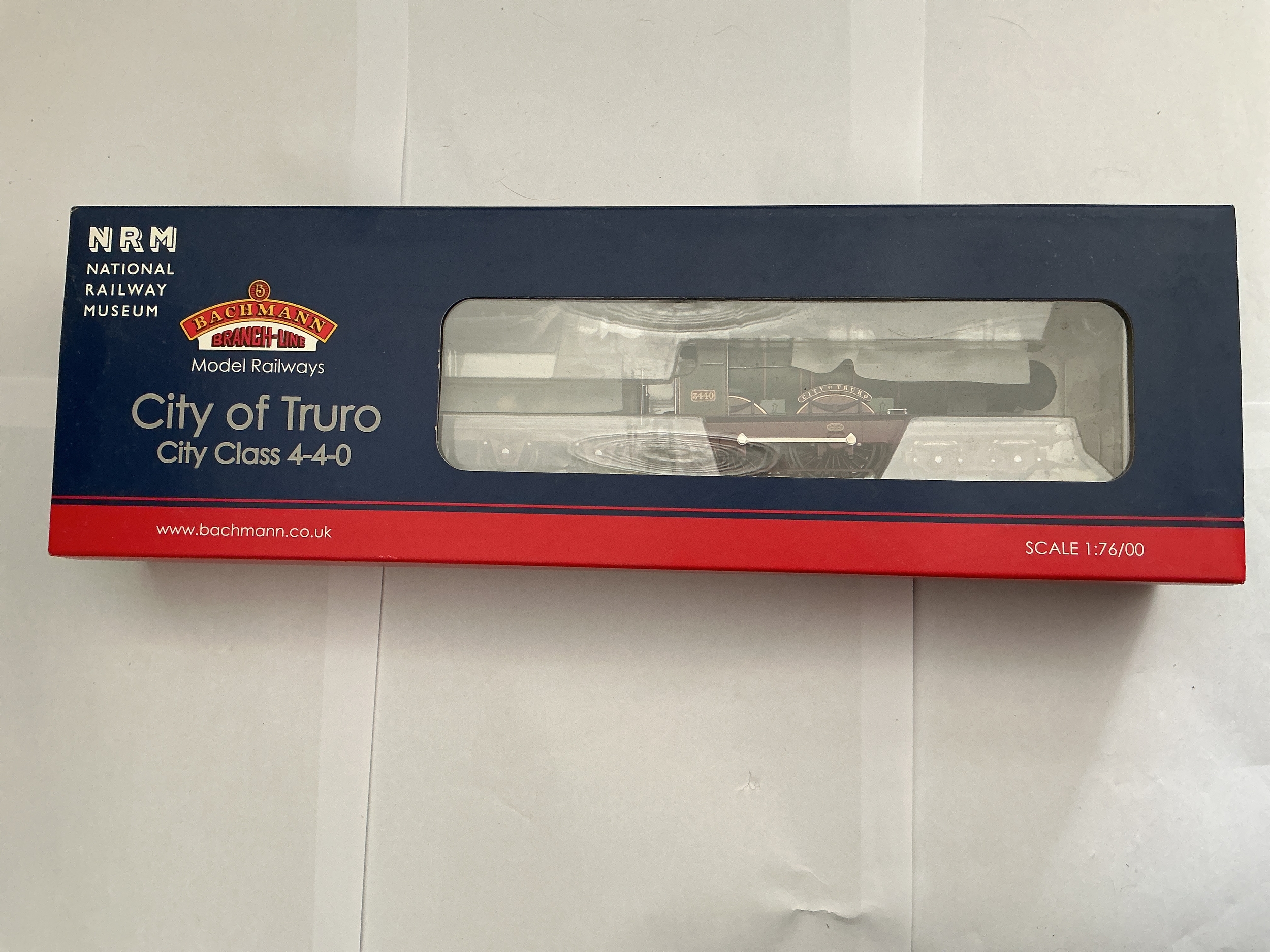 A Boxed Bachmann Branch-line City Of Truro City Class 3440 4-4-0 GWR Monogram 00 Gauge Locomotive. 31-725NRM DCC. No Reserve. 