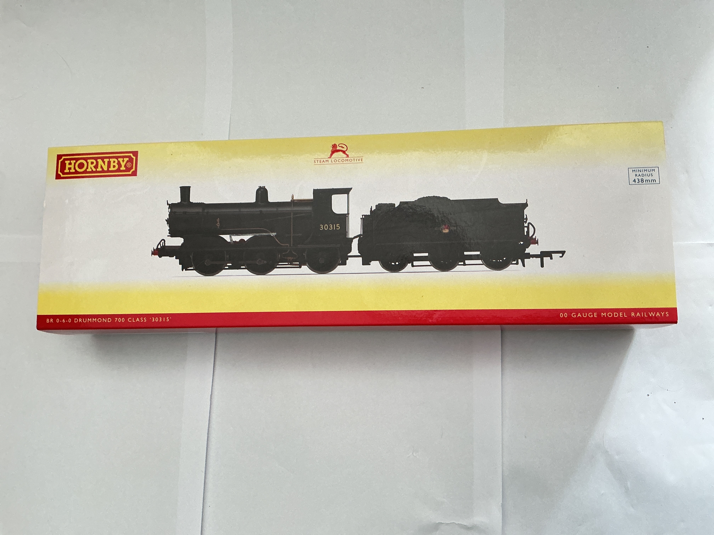 A Boxed Hornby BR 0-6-0 Drummond 700 Class Late 30315 00 Gauge Locomotive. #R3239 DCC. No Reserve. 