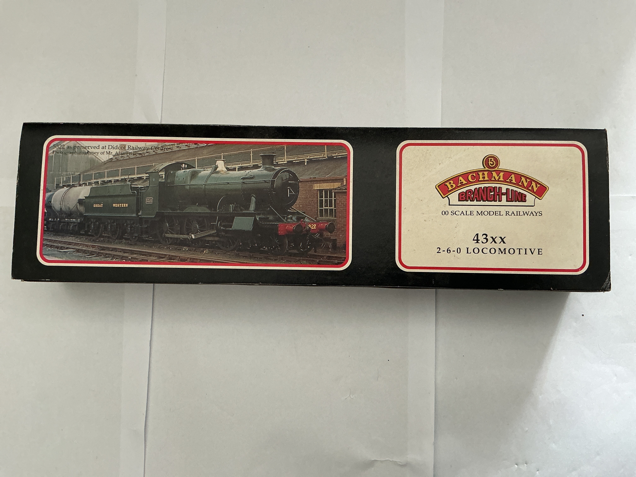 A Boxed Bachmann Branch-line 43xx 2-6-0 6384 BR Plain Green Late Crest 00 Gauge Locomotive. 31-826. No Reserve.