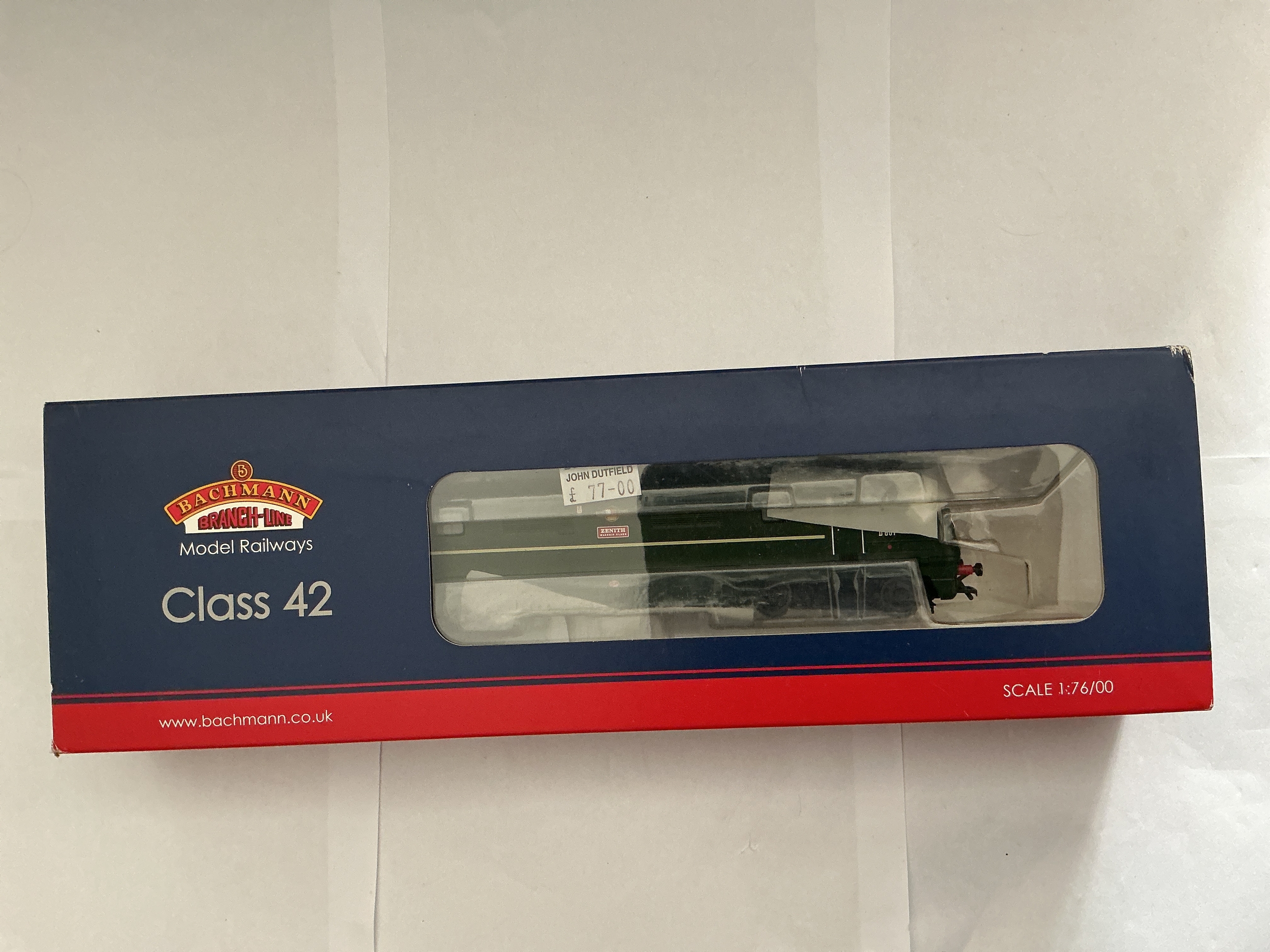 A Boxed Bachmann Branch-line Class. 42 Diesel D867 BR Green Zenith 00 Gauge Locomotive. 32-051DC DCC. No Reserve. 