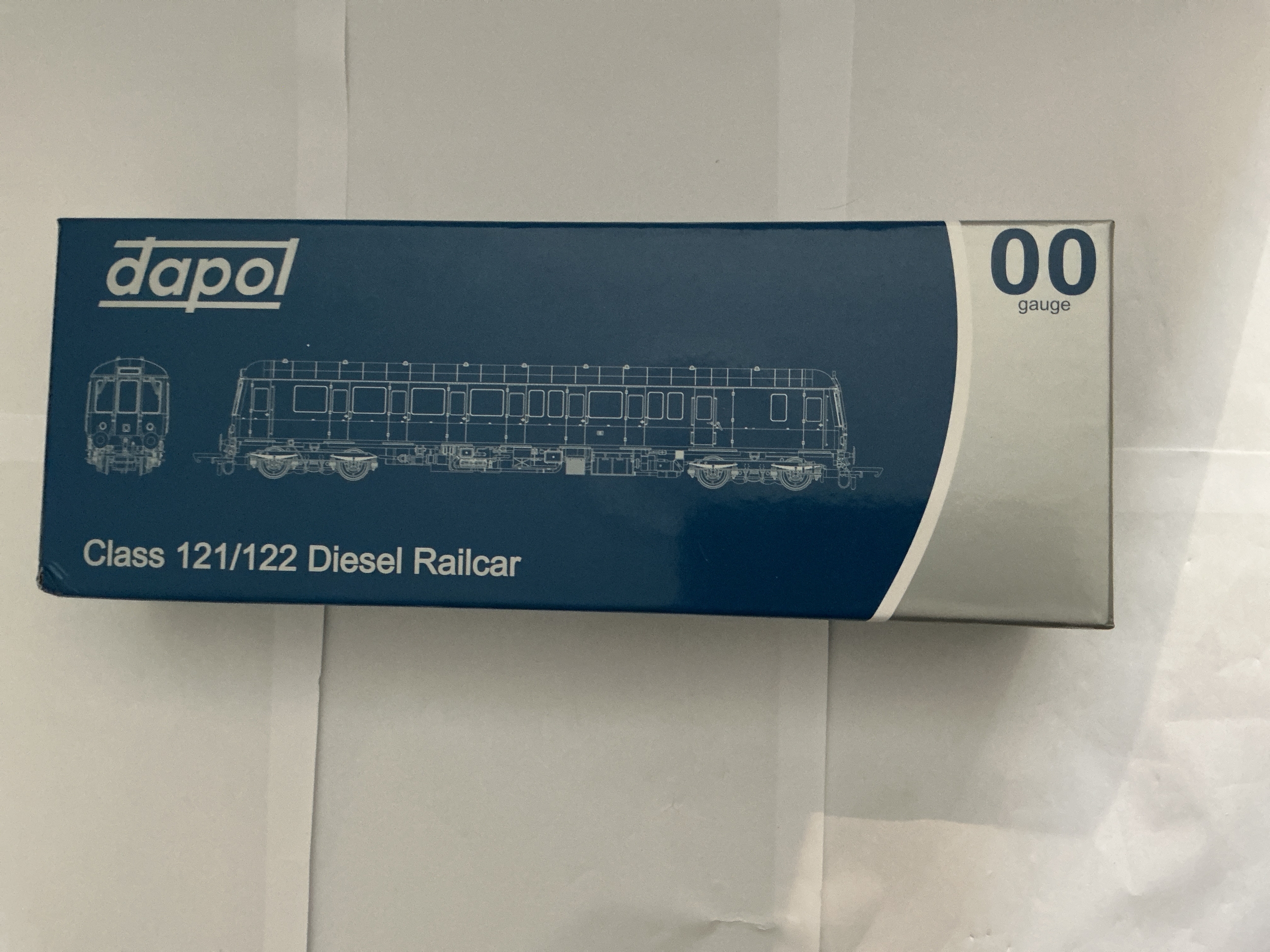 A Boxed Dapol Class 121/122 55018 BR Green Speed Whiskers Diesel Railcar 00 Gauge Locomotive. 4D-015-008 DCC. No Reserve. 