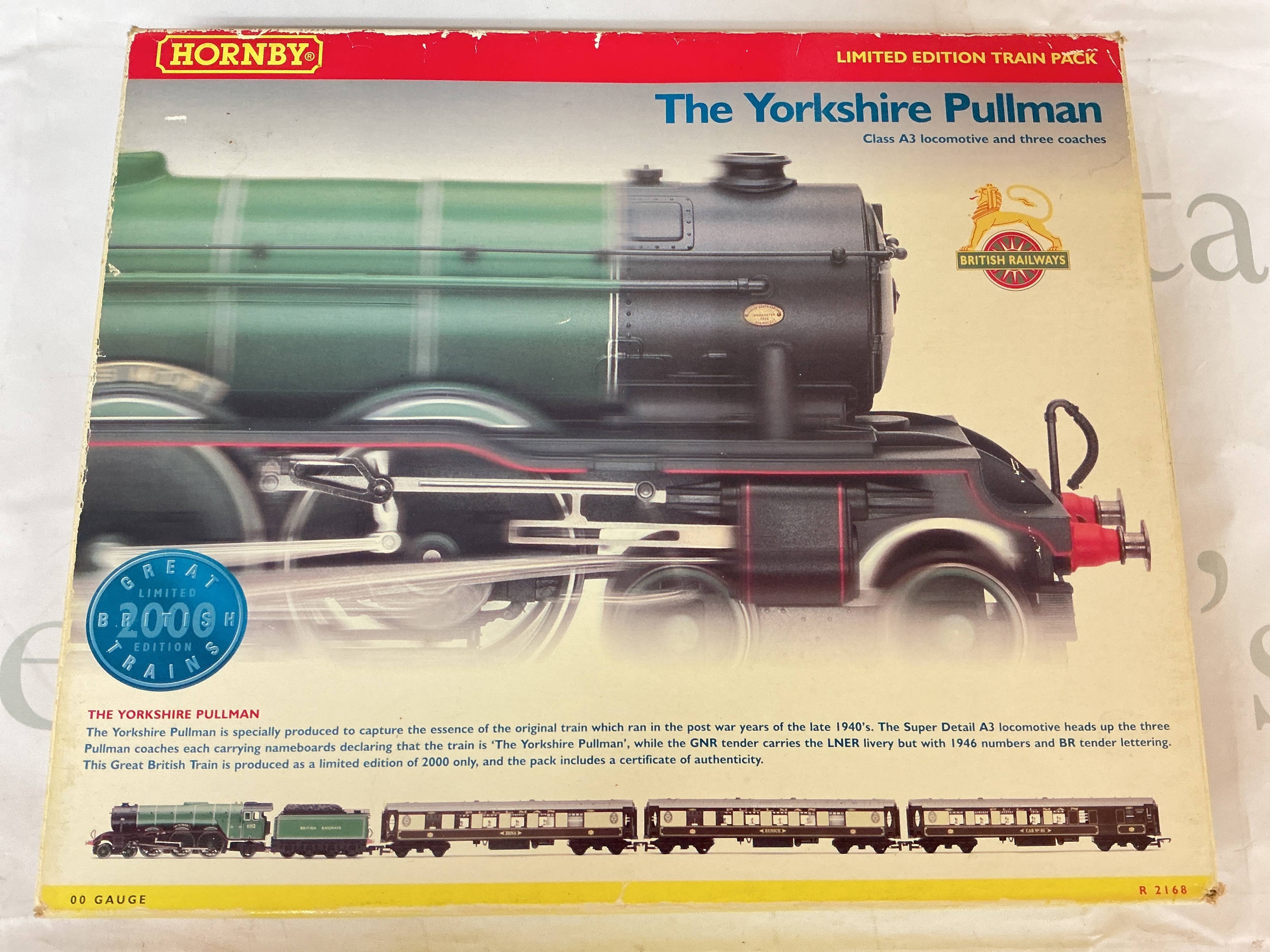 A Boxed Hornby 00 Gauge The Yorkshire Pullman  Set #R2168