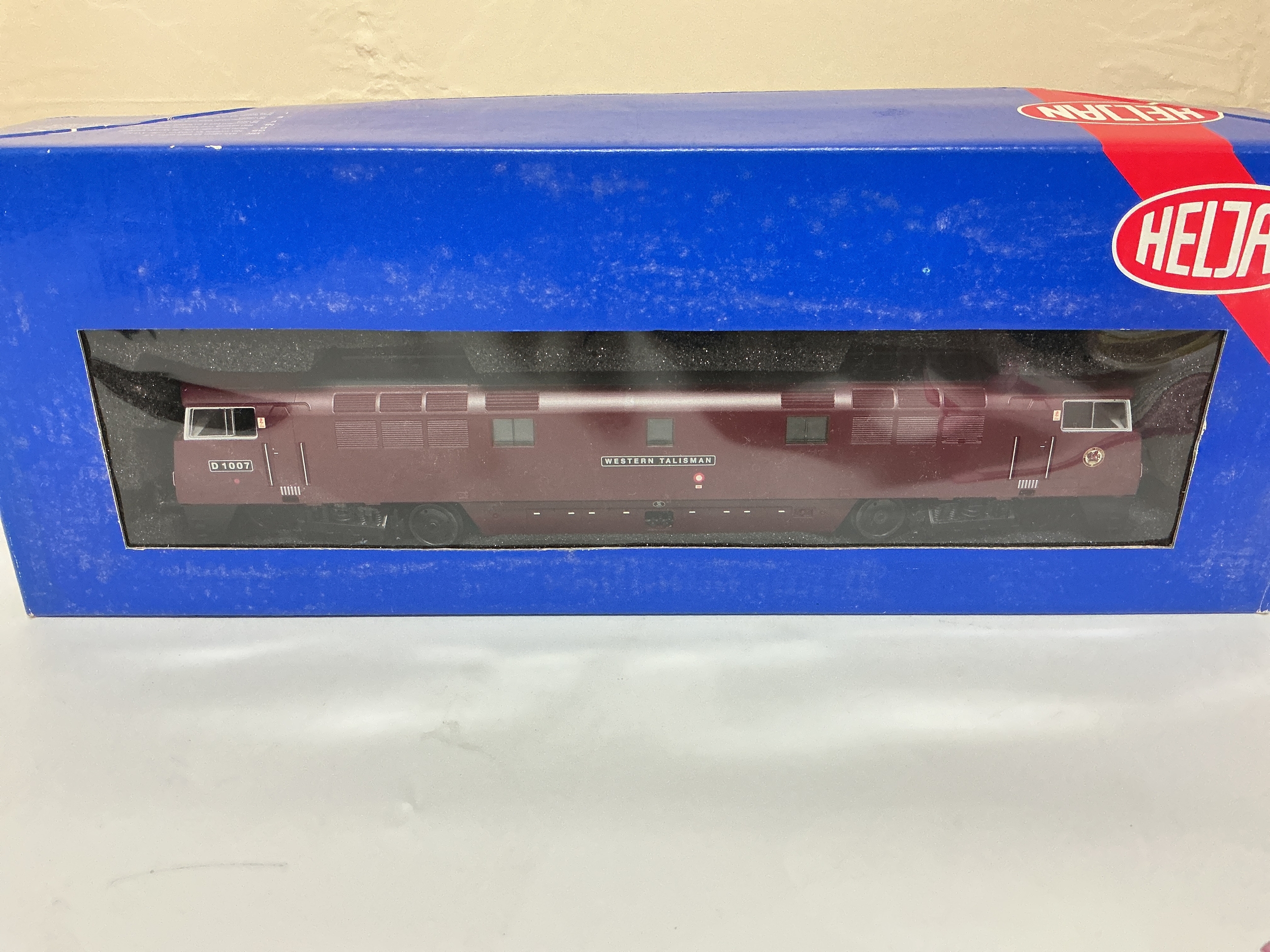 A Boxed Heljan 00 Gauge BR Class 52 D1007 Western Talisman. No Reserve.