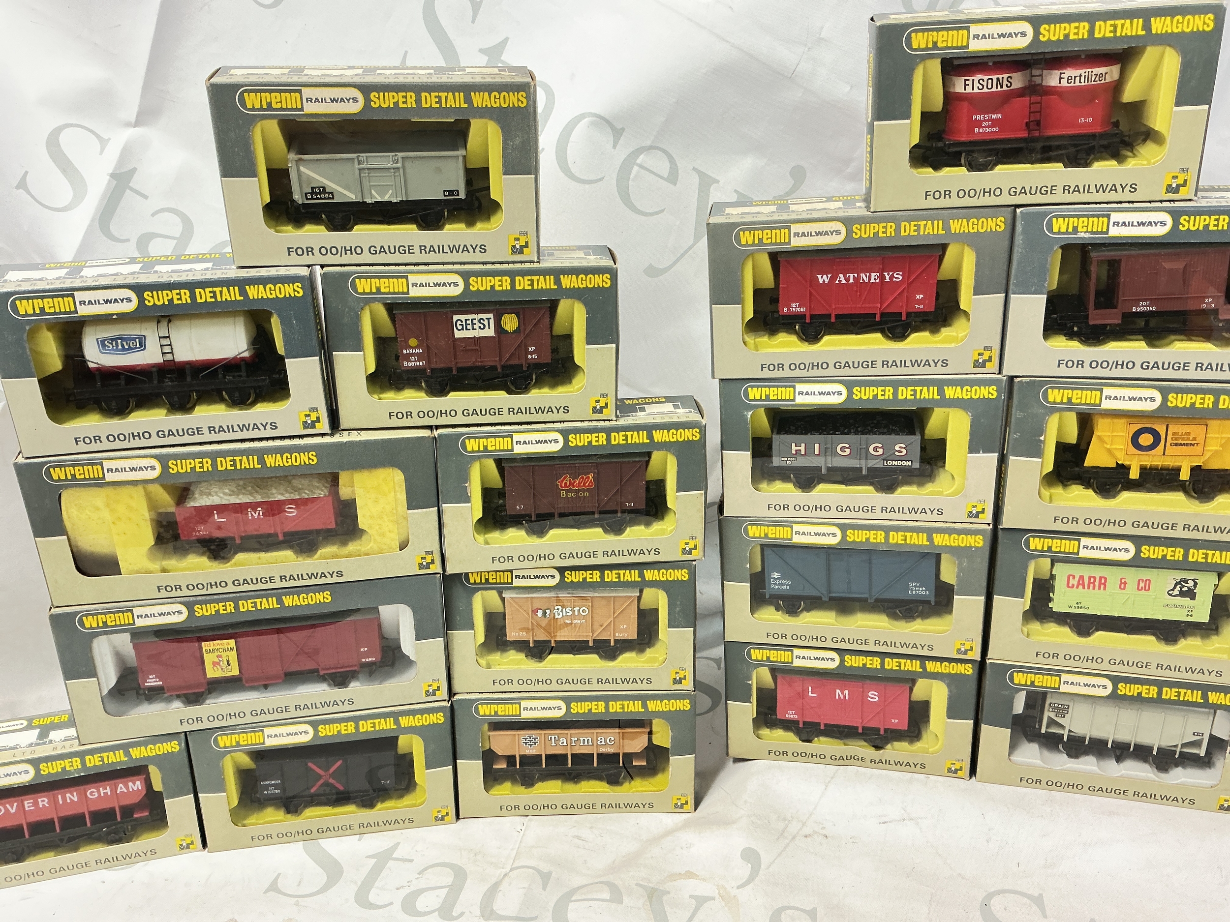 A Collection Of Boxed Wren 00 Gauge Wagons, No Reserve.