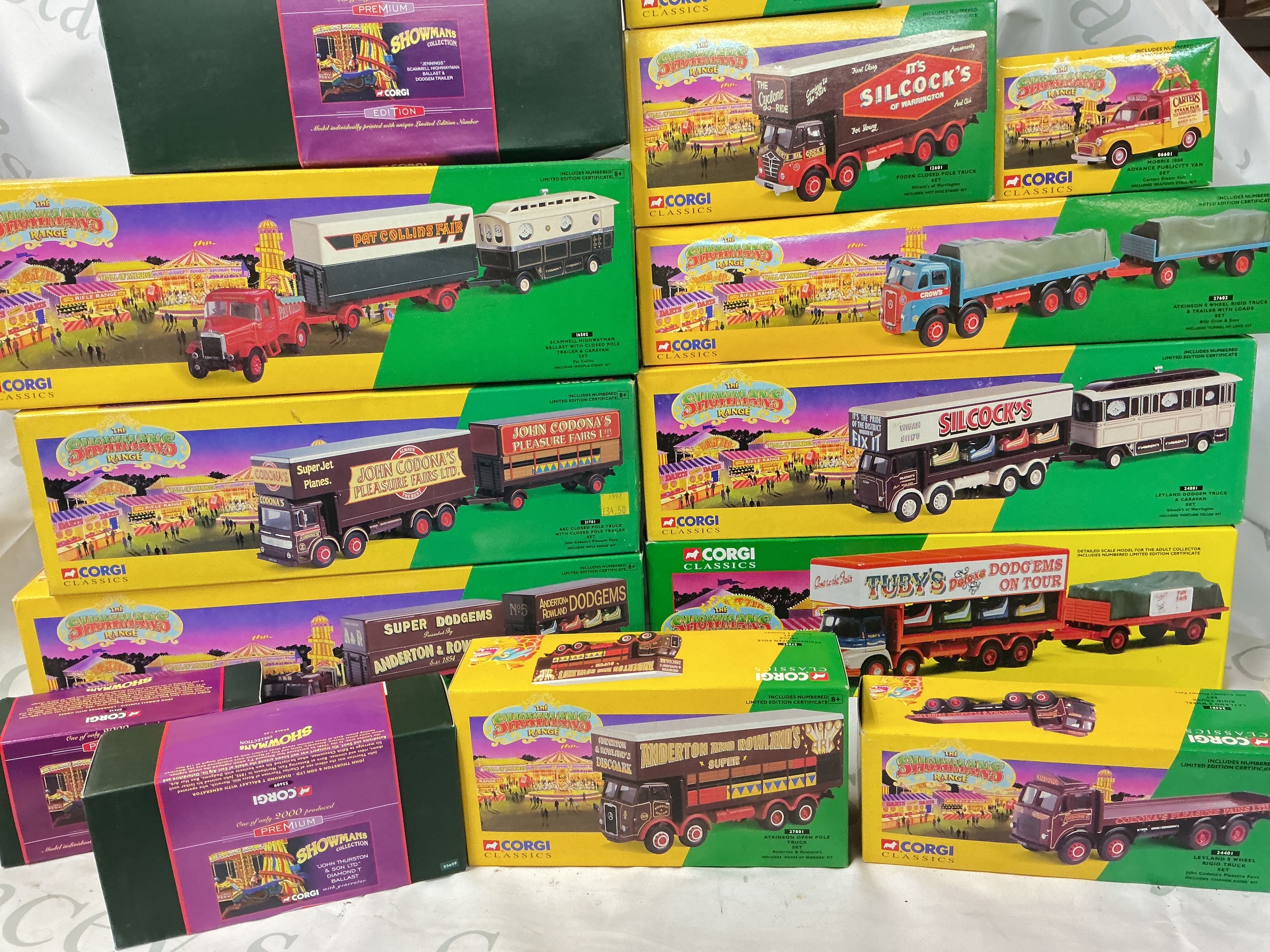 A Collection Of Corgi Classic Showman's Range. No Reserve.