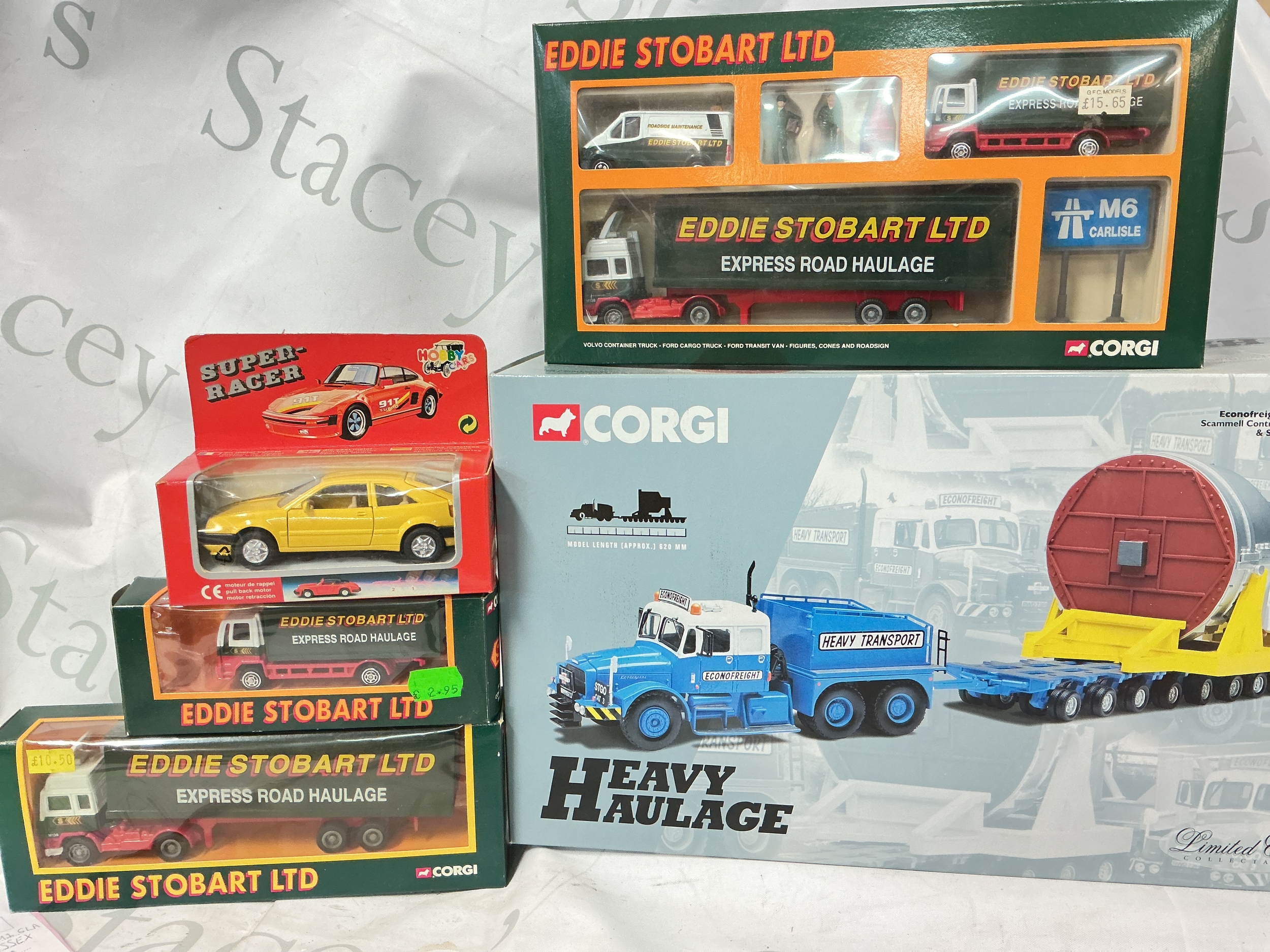 A Boxed Corgi Heavy Haulage Scammell Contractor And Others. No Reserve.