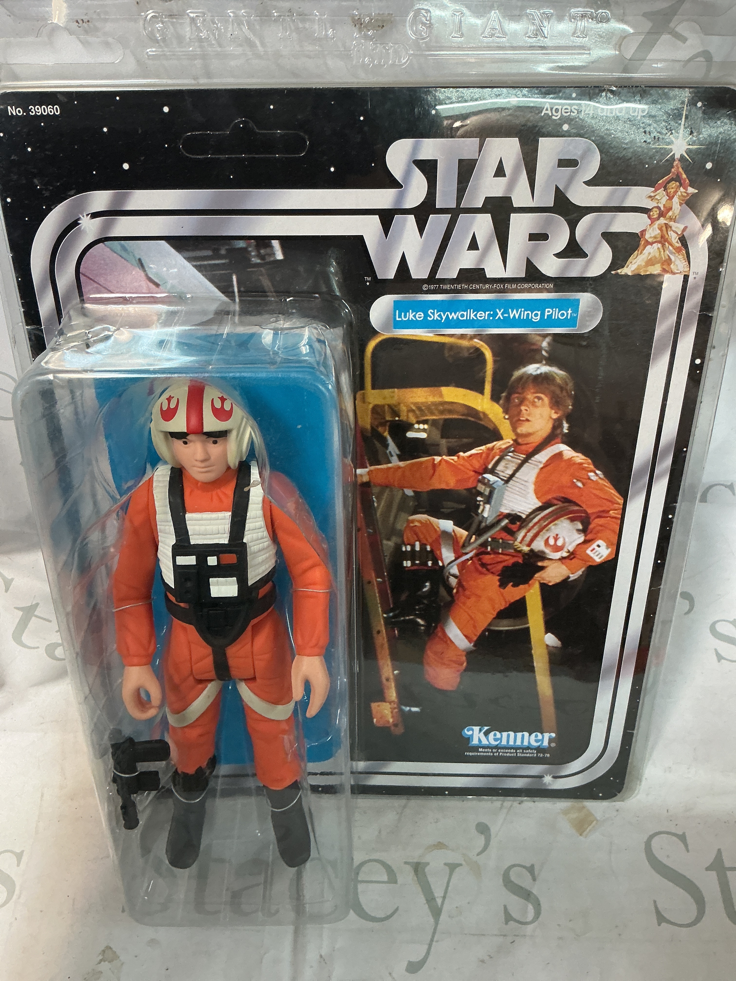 A Gentle Giant 12-Inch Jumbo Star Wars Luke Skywalker In X-Wing Pilot Suit. No Reserve.