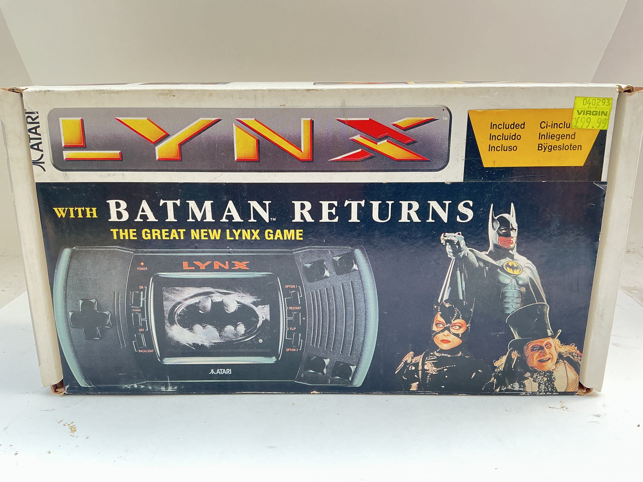 A Boxed Atari Lynx.