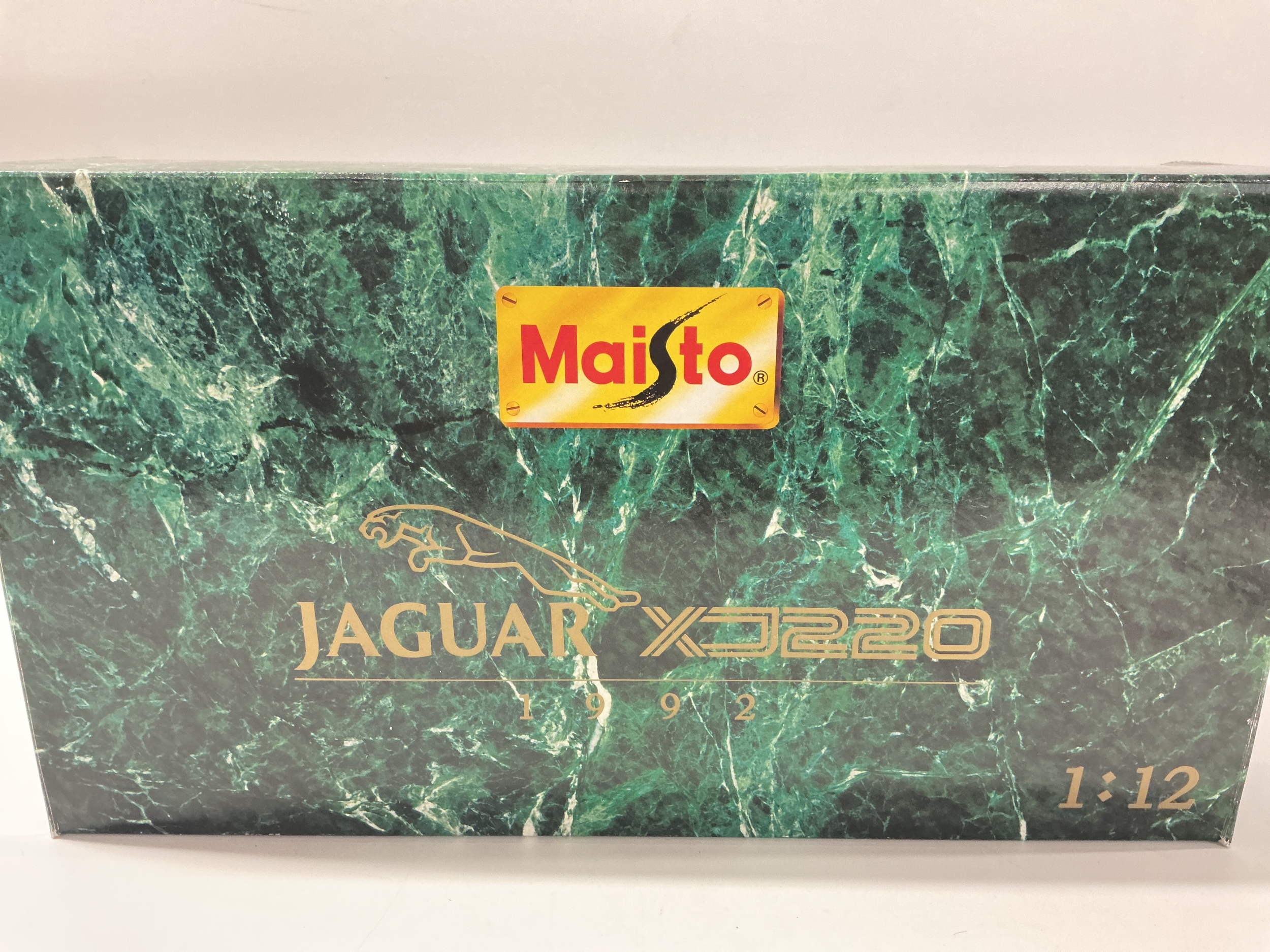 A Boxed Maisto 1/12 Scale Jaguar XJ220. No Reserve.