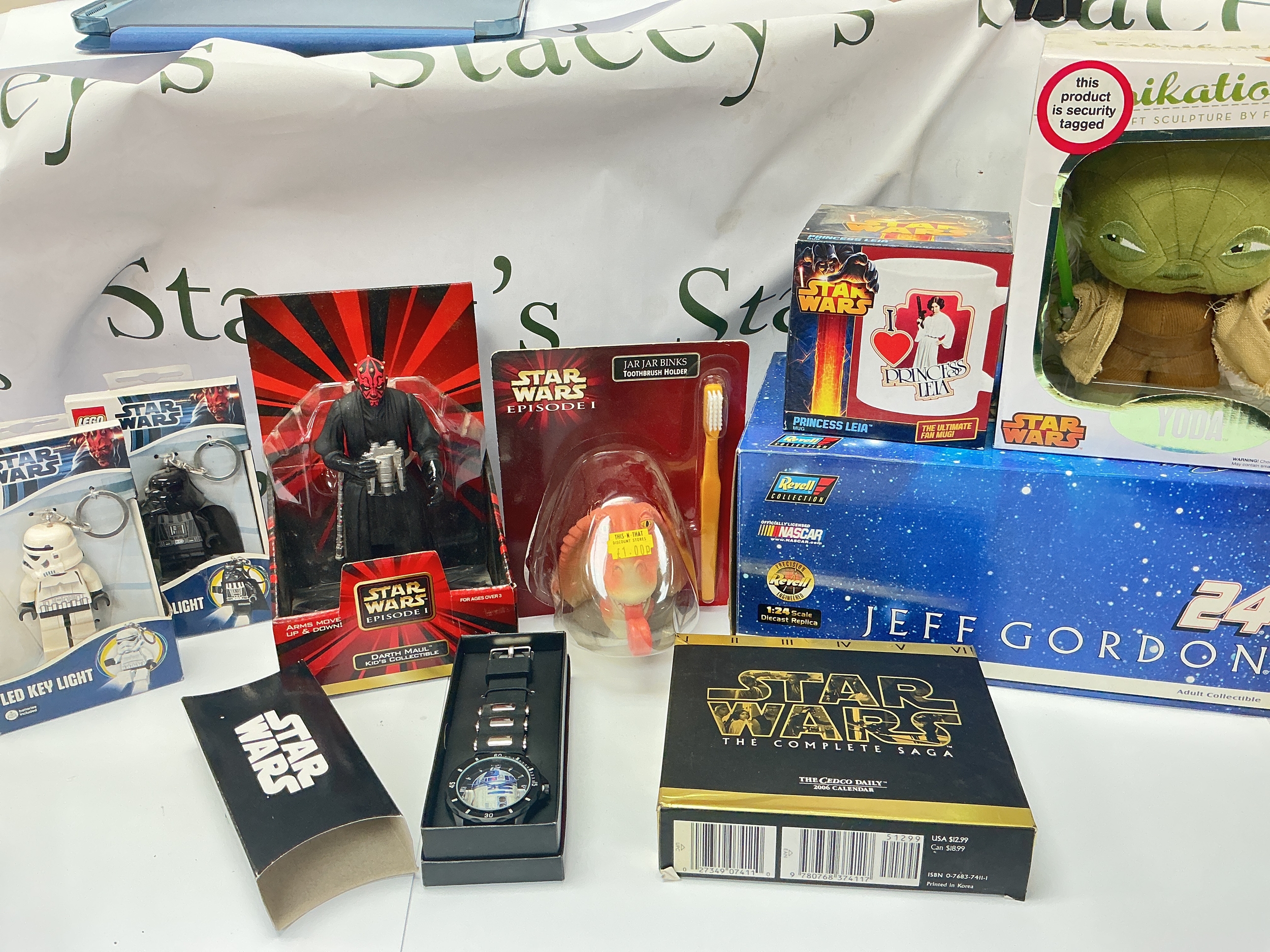 A Collection Of Various Star Wars Toys etc. No Reserve.
