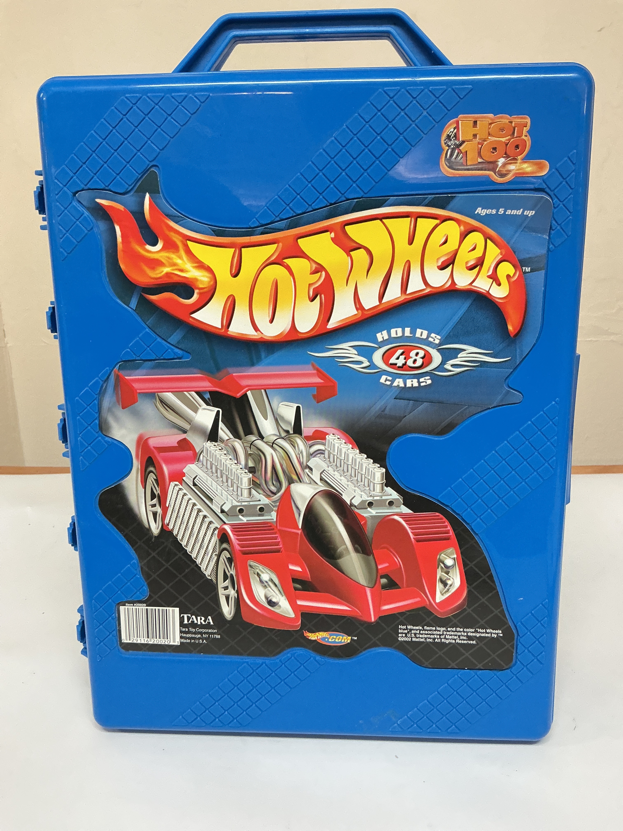 A Hotwheels Carry Case Containing 48 Cars.