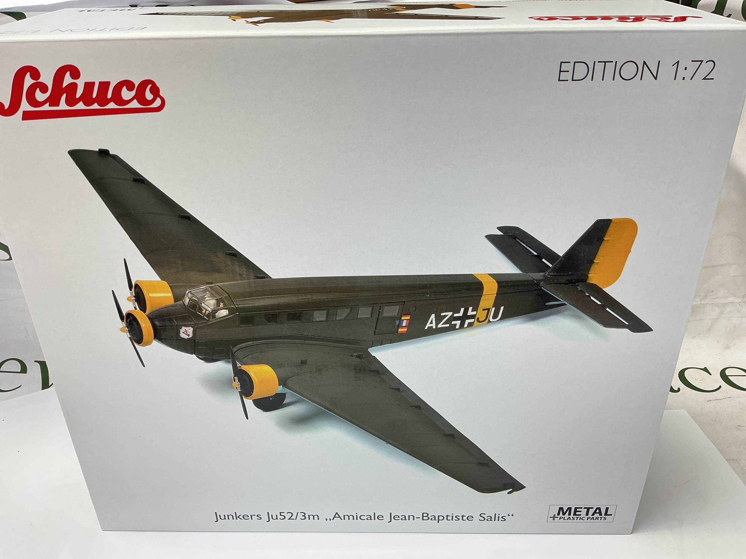 A Boxed Schuco Junkers Ju52/3m. 1/72 Scale.