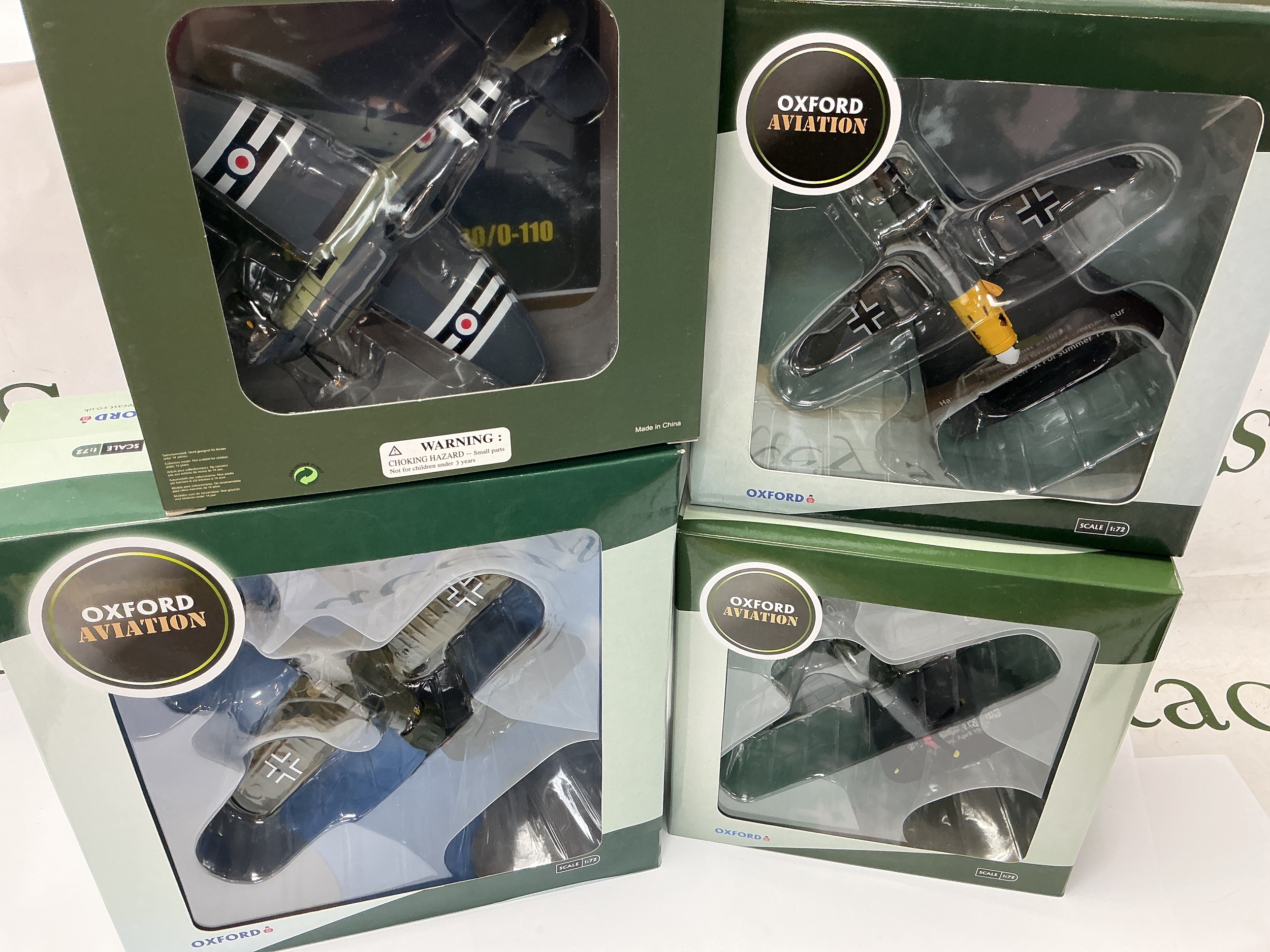 3 Boxed Oxford Diecast WW2 Diecast And A Wiity Wings. All1/72 Scale. (4)