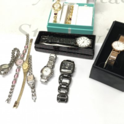 A collection of assorted ladies fashion watches including limit Seiko etc NO RESERVE
