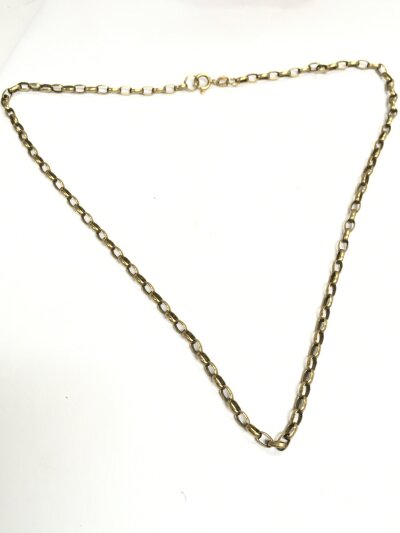 A 9ct gold chain. 6.7g total weight.