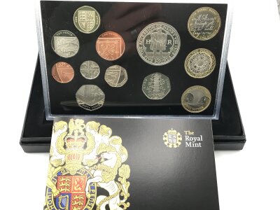 2009 U.K. proof coin set for royal mint including Kew Gardens