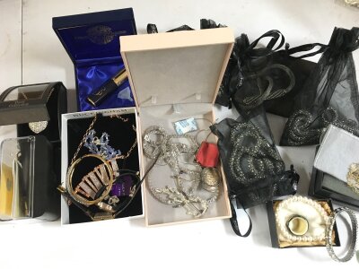 A collection of costume Jewellery includes bracelets , necklaces etc