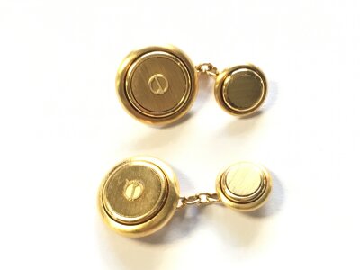 A pair of Dunhill cufflinks- NO RESERVE