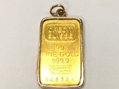 A 5g fine gold bar (586324)