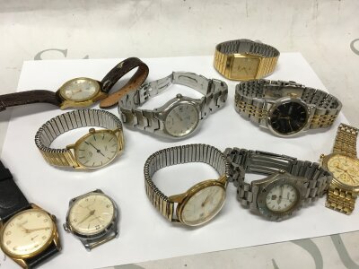 A collection of watches to include Seiko, Citizen etc