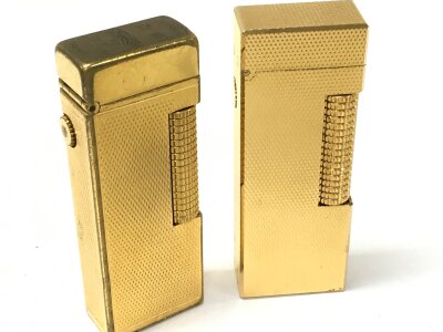 Two dunhill lighters