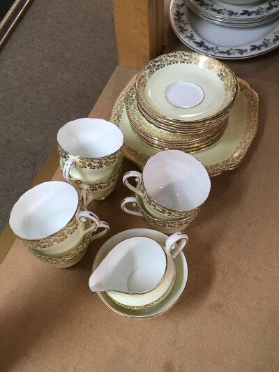 An Adderley bone China tea set
