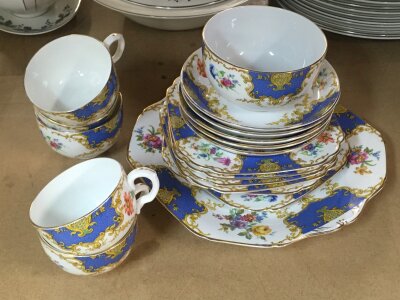 A Windsor pattern tea service
