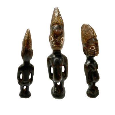 A Nigerian Yoruba tribal fertility figure, 35cm.