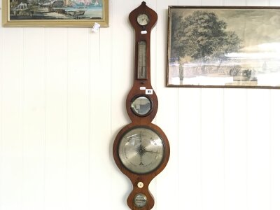 A Victorian barometer. 95cm long NO RESERVE