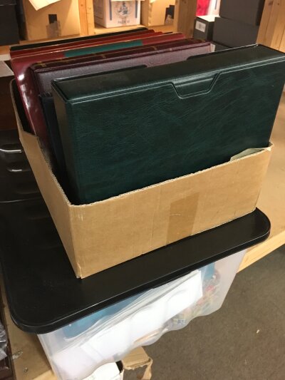 A Collection of stamp albums including unused GB and Chanel island stamps, first day covers etc together with a box of used stamps