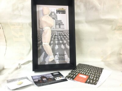 A Shroud of the Somme framed figure NO RESERVE
