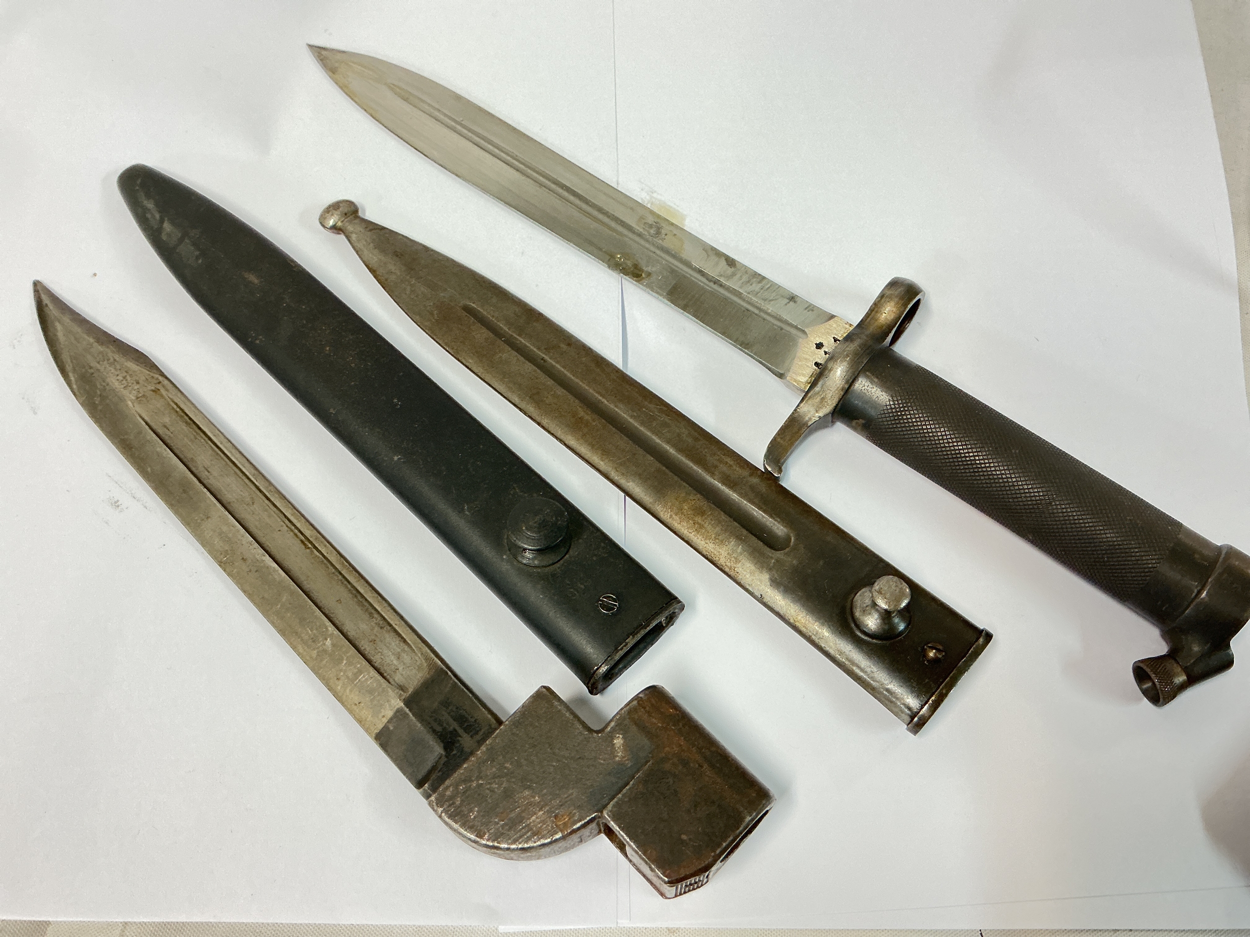 2 Bayonets, 1 Swedish And 1 British #9. (2).