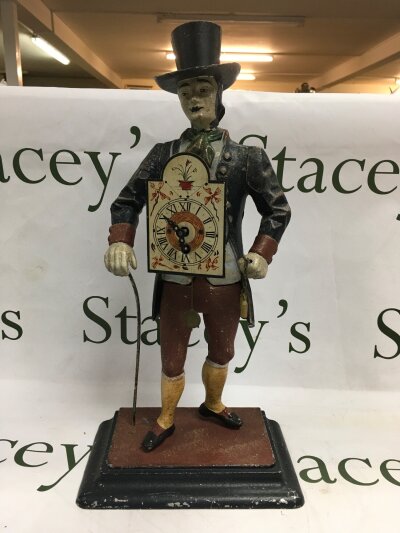 A 20th century peddler clock